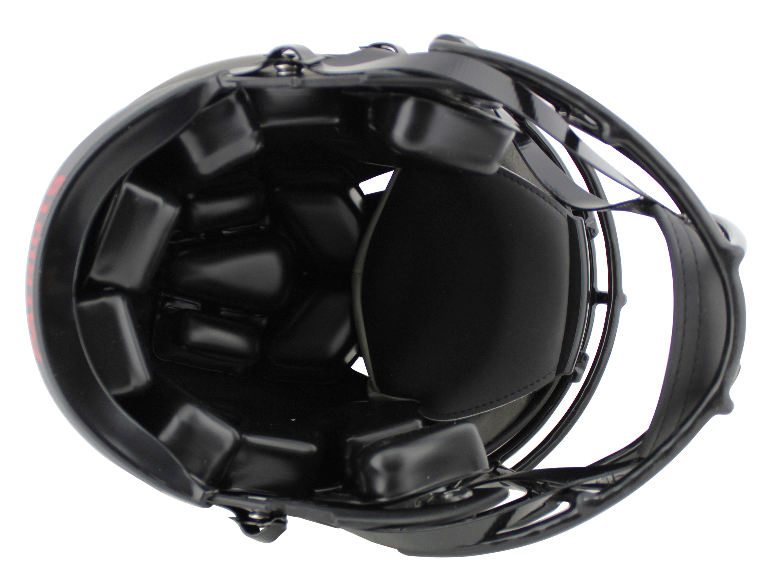 Patriots Randy Moss "SCH" Signed Eclipse Proline F/S Speed Helmet BAS Witnessed