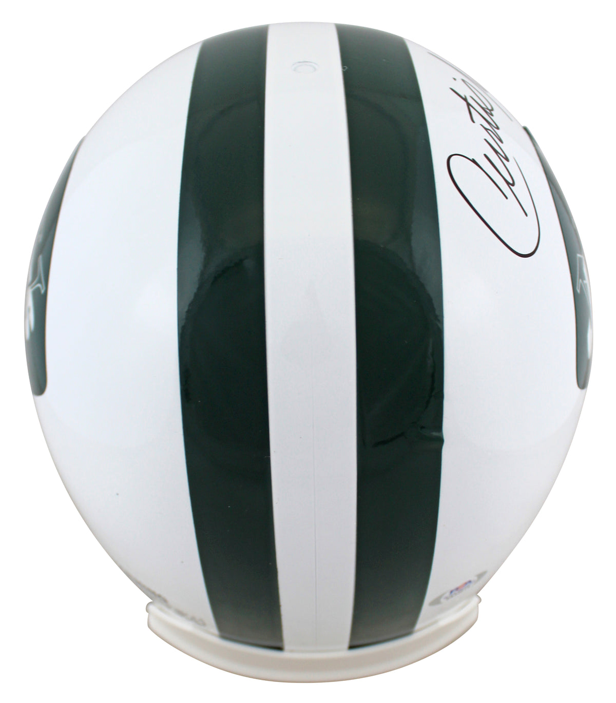 Jets Curtis Martin Authentic Signed Full Size Rep Helmet PSA/DNA Itp