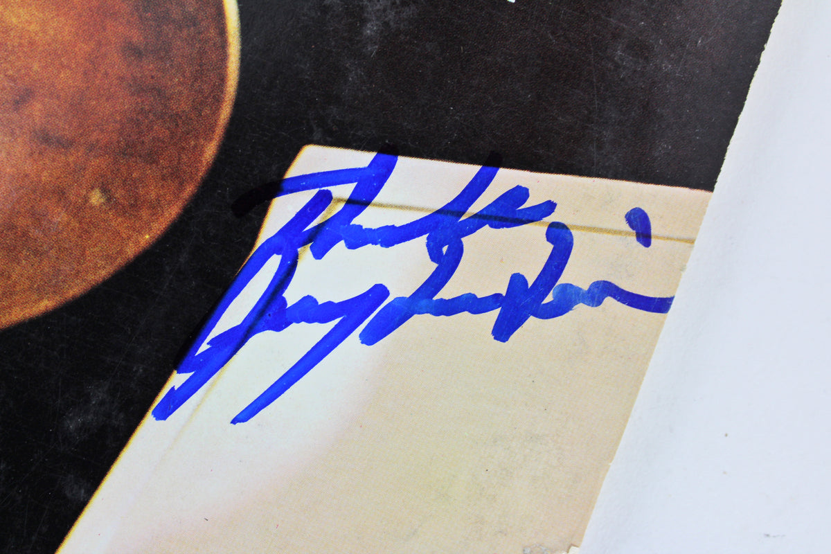 Jerry Lee Lewis Signed The Golden Rock Hits Album Cover W/ Vinyl BAS #C86969