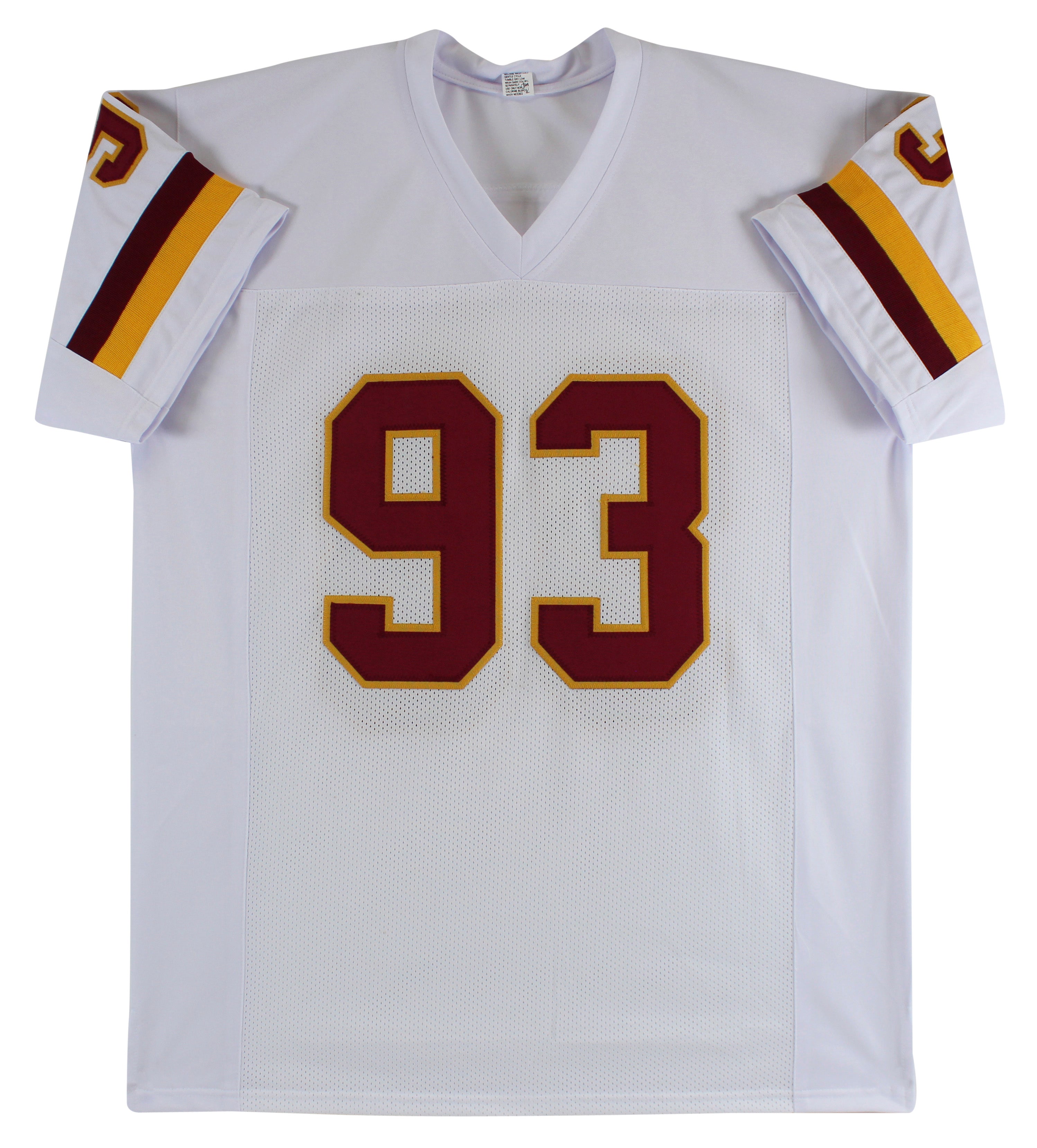 Jonathan Allen Authentic Signed White Pro Style Jersey Autographed BAS Witnessed