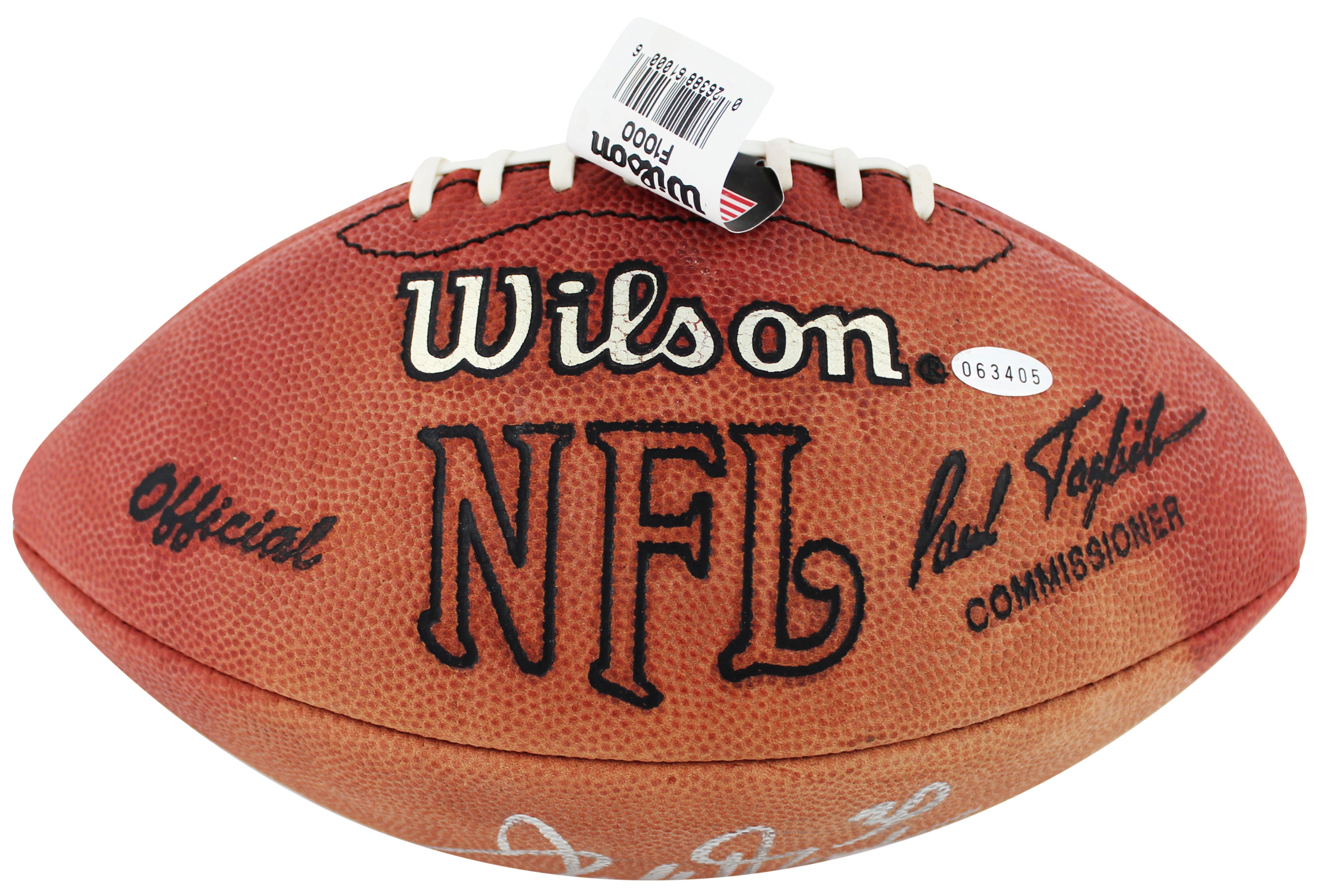 Broncos Terrell Davis Authentic Signed Official Wilson Nfl Football Steiner 1