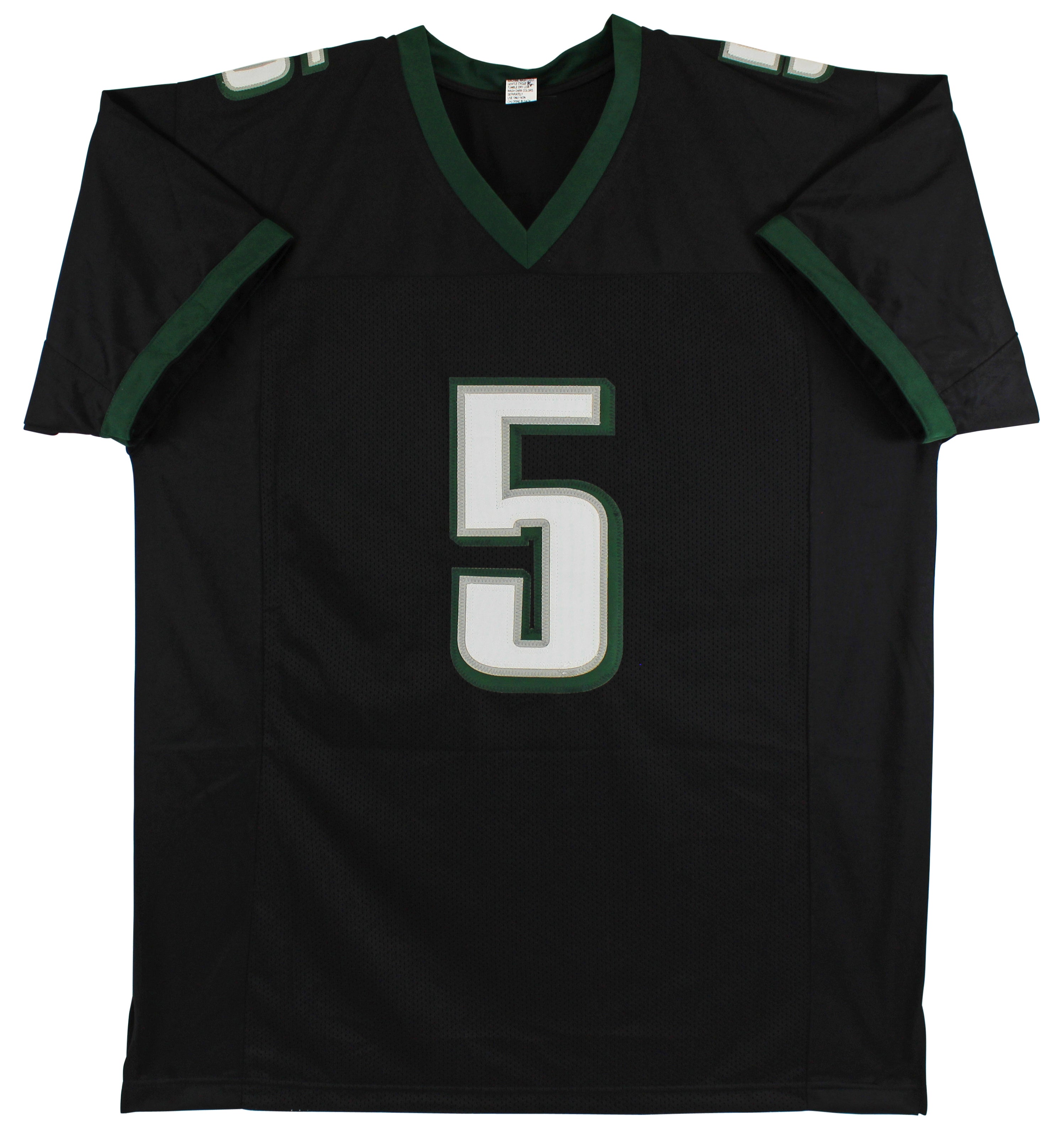 Eagles Donovan McNabb Authentic Signed Black Jersey Autographed BAS Witnessed