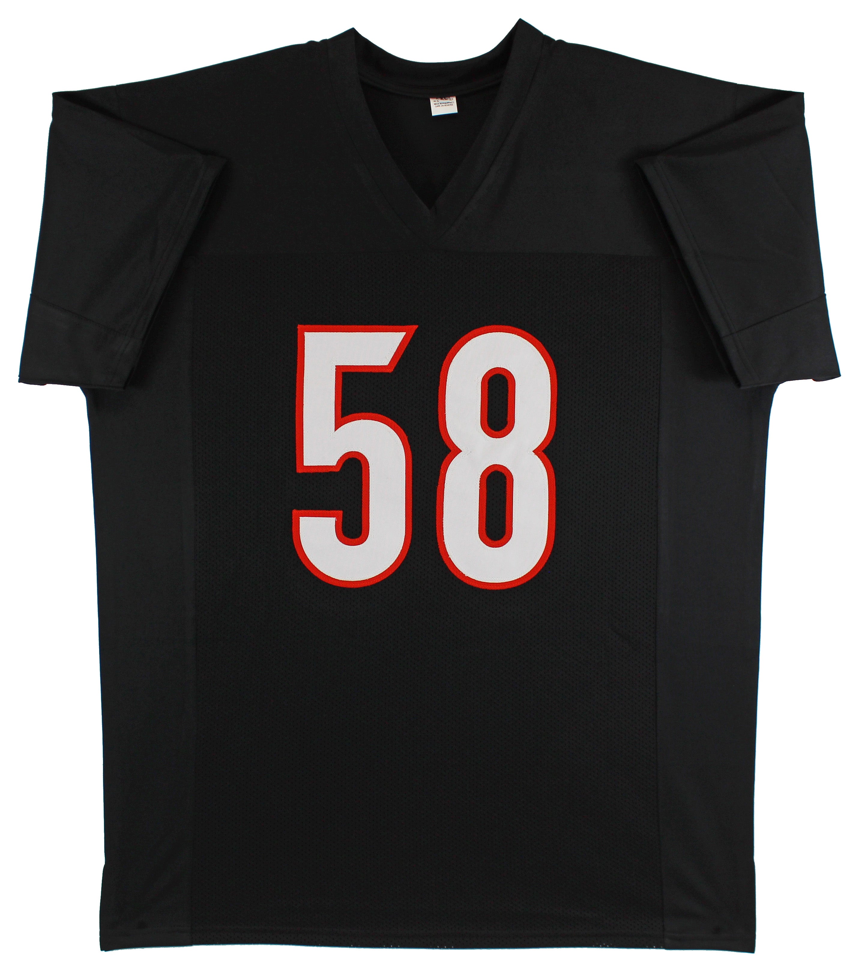 Joseph Ossai Authentic Signed Black Pro Style Jersey Autographed BAS Witnessed 2