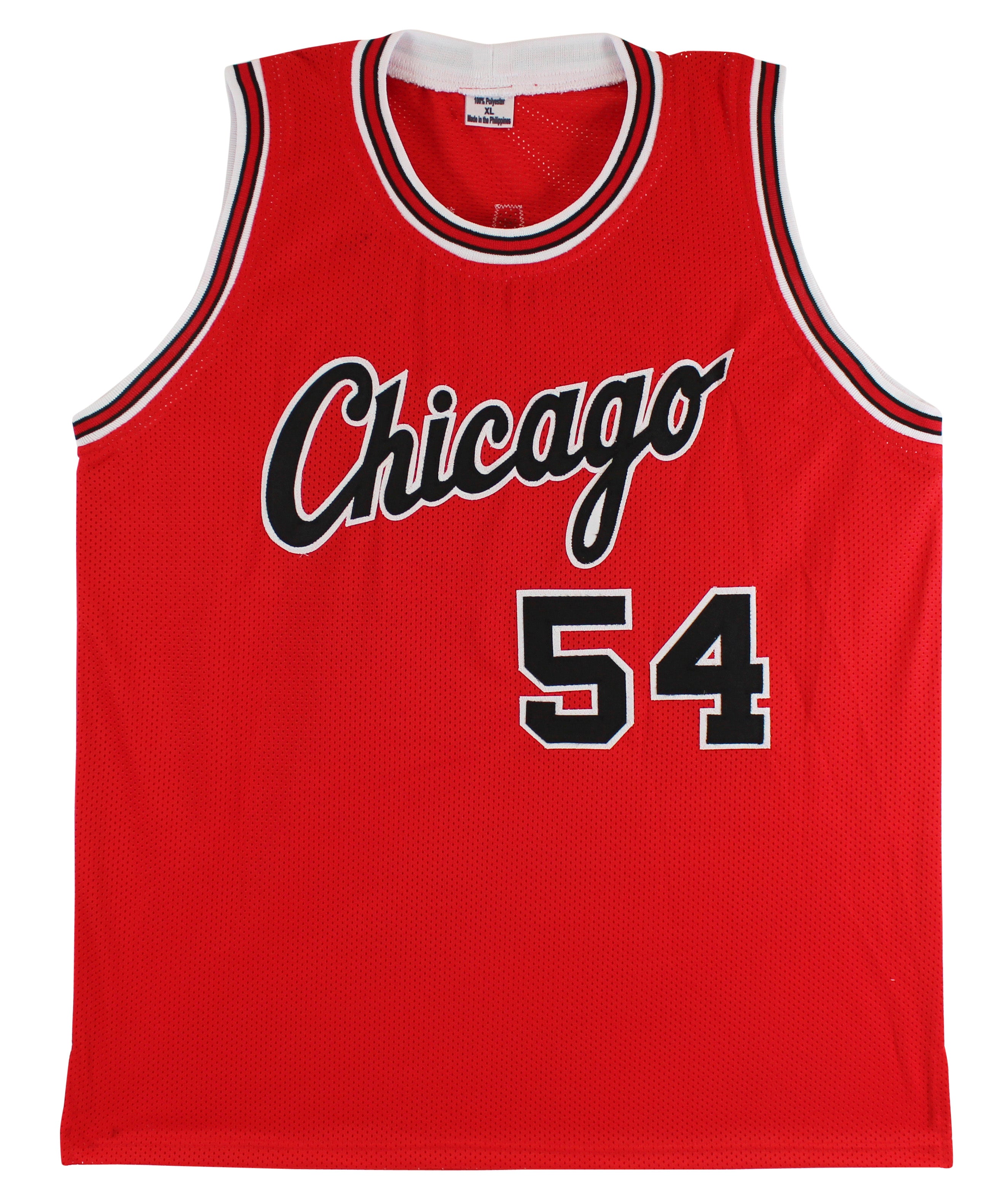 Horace Grant Authentic Signed Red Pro Style Jersey Autographed JSA Witness