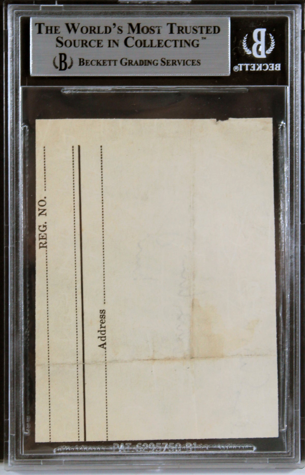 John F. Kennedy "Best Wishes" Authentic Signed 2.5x3.5 Cut Signature BAS Slabbed