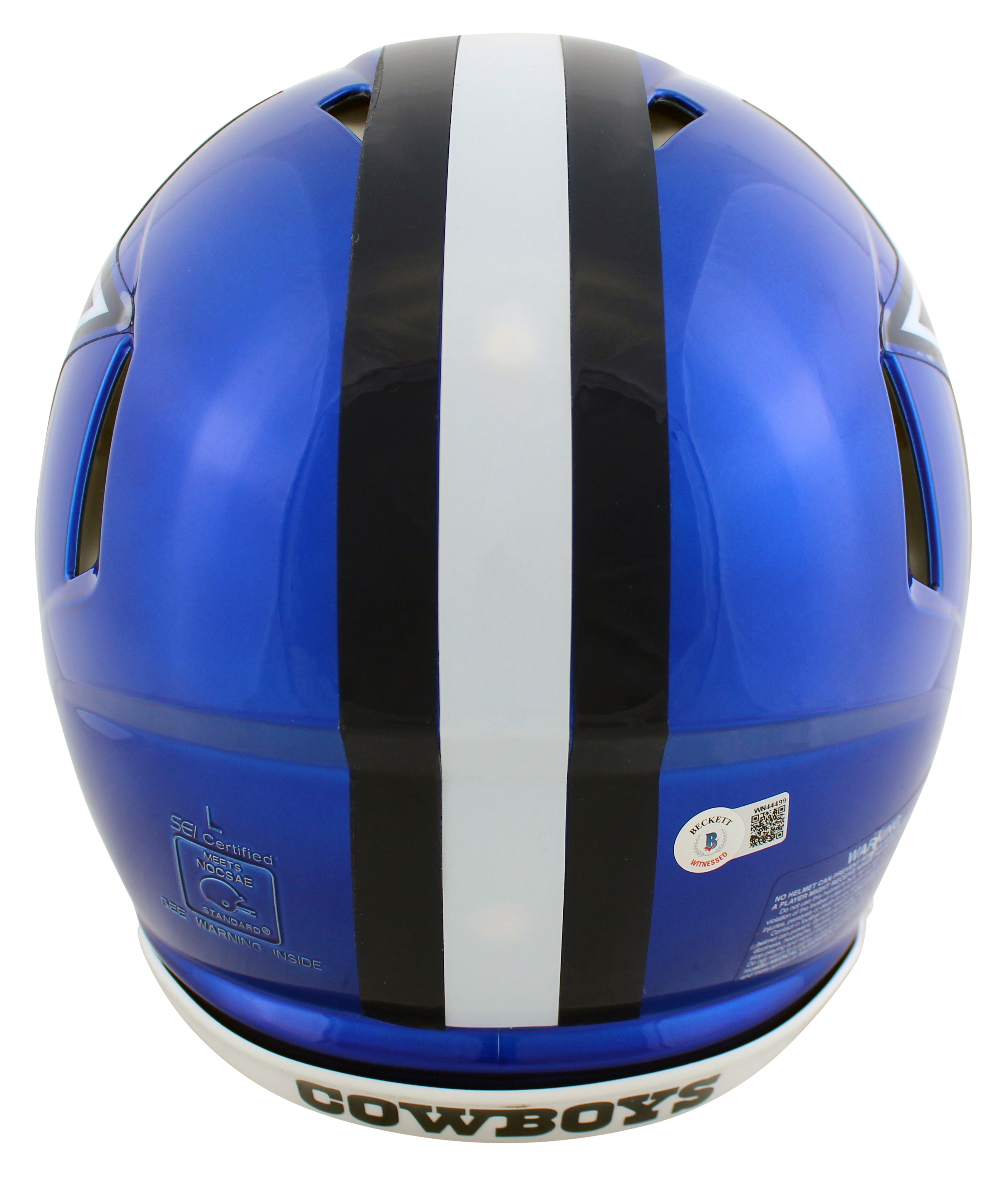 Cowboys Roger Staubach "HOF 85" Signed Flash Full Size Speed Proline Helmet BAS