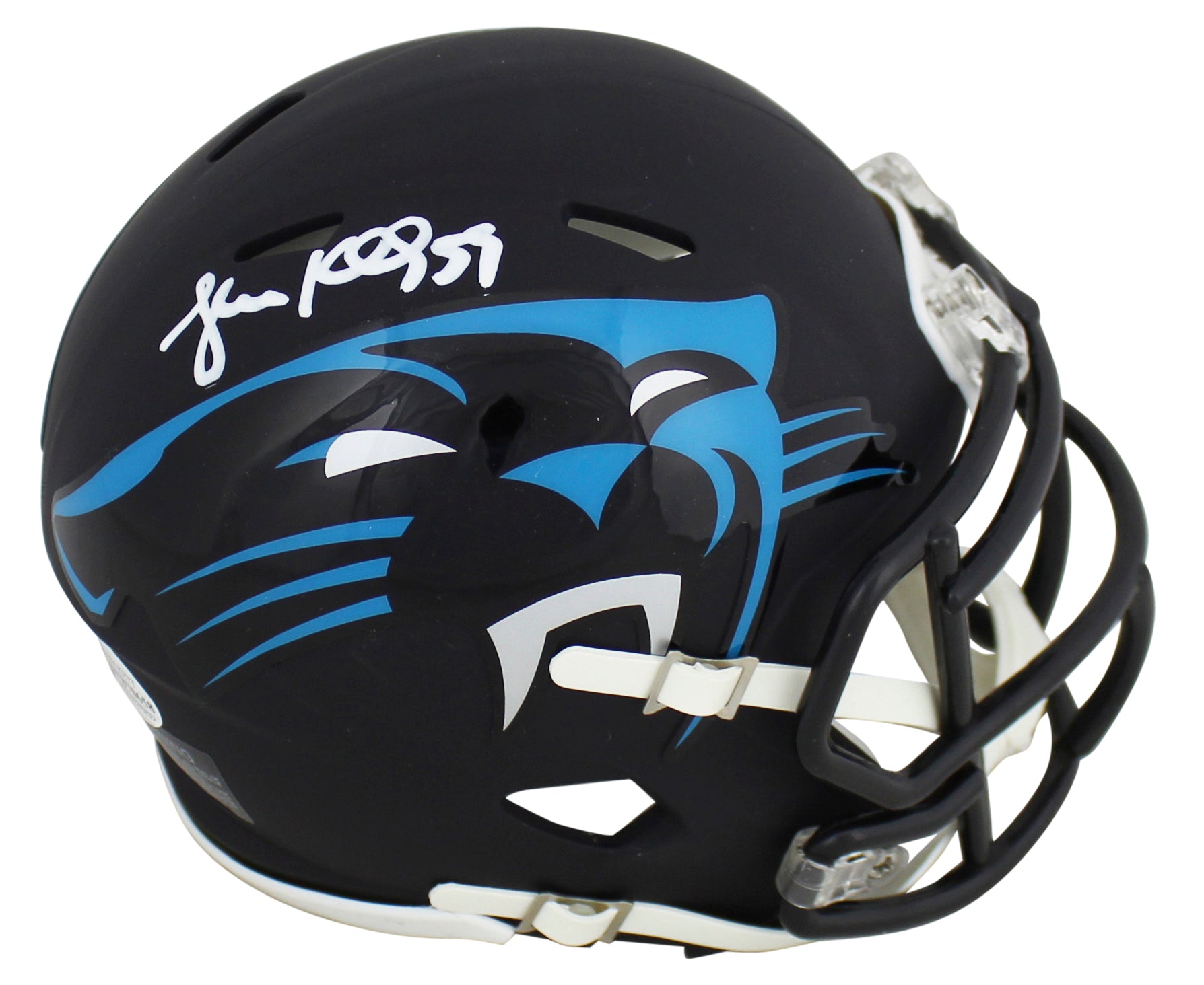 Panthers Luke Kuechly Authentic Signed Amp Speed Mini Helmet BAS Witnessed