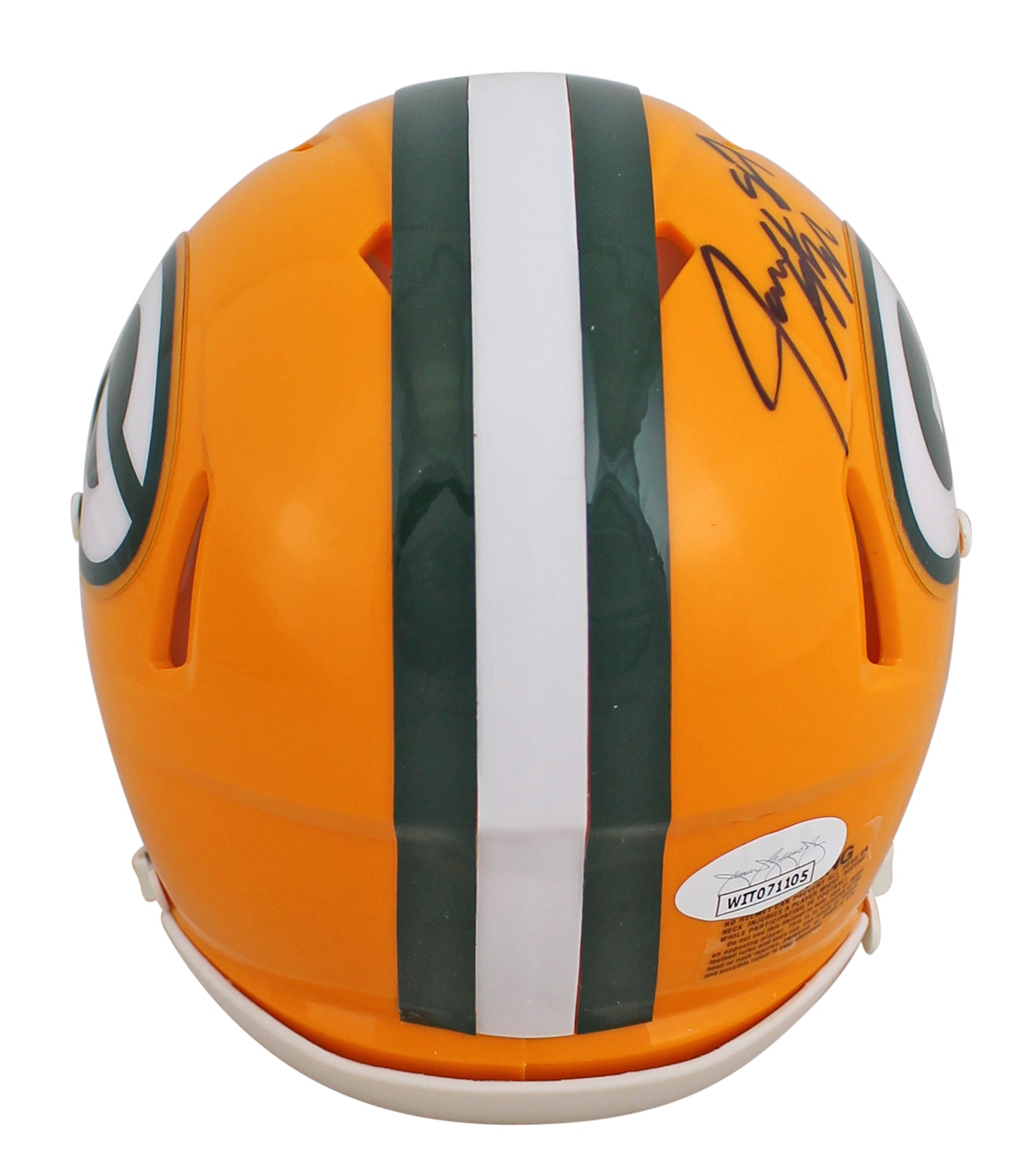 Packers Jace Sternberger Authentic Signed Speed Mini Helmet BAS Witnessed
