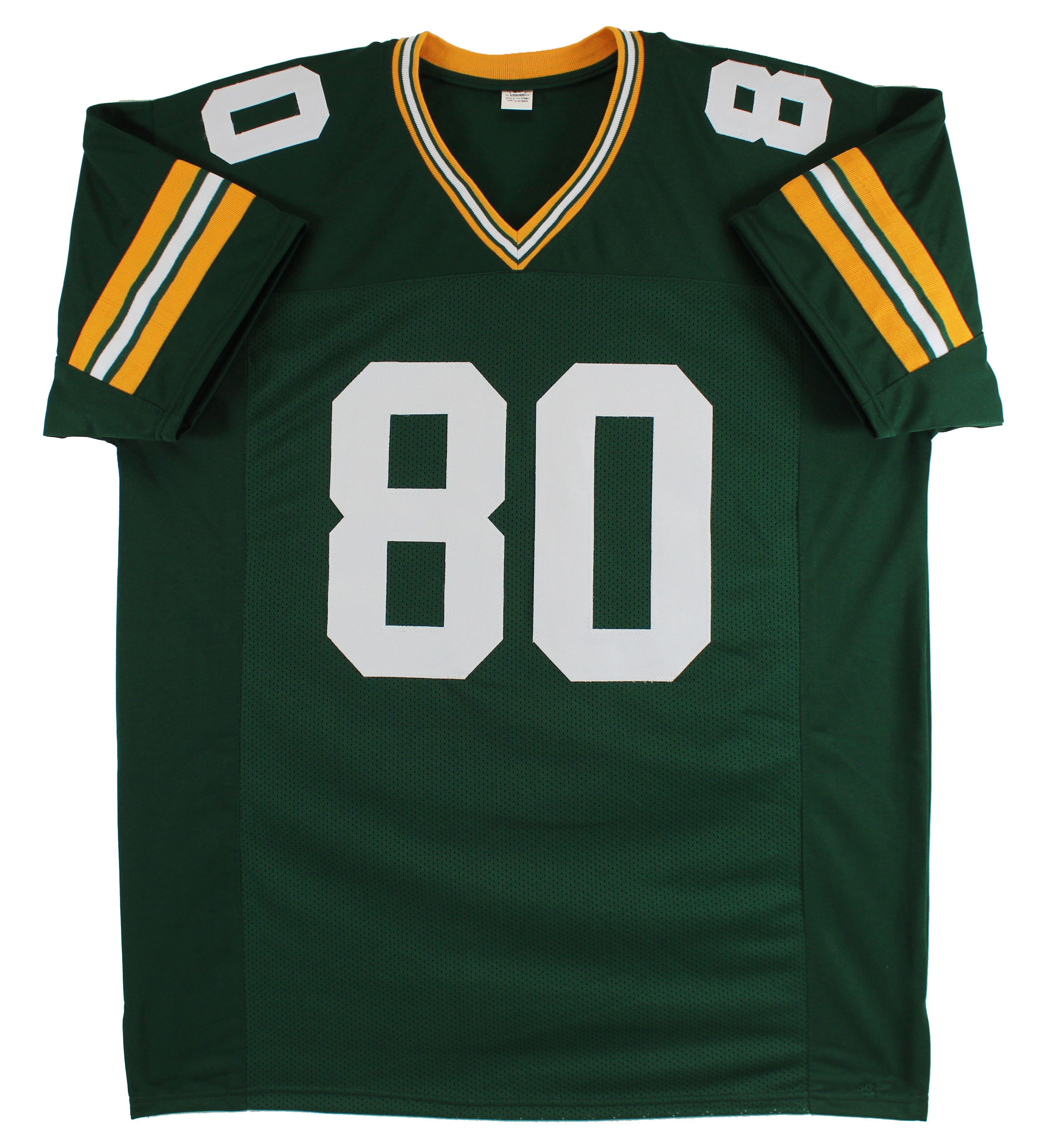 Donald Driver Authentic Signed Green Pro Style Jersey Autographed BAS Witnessed