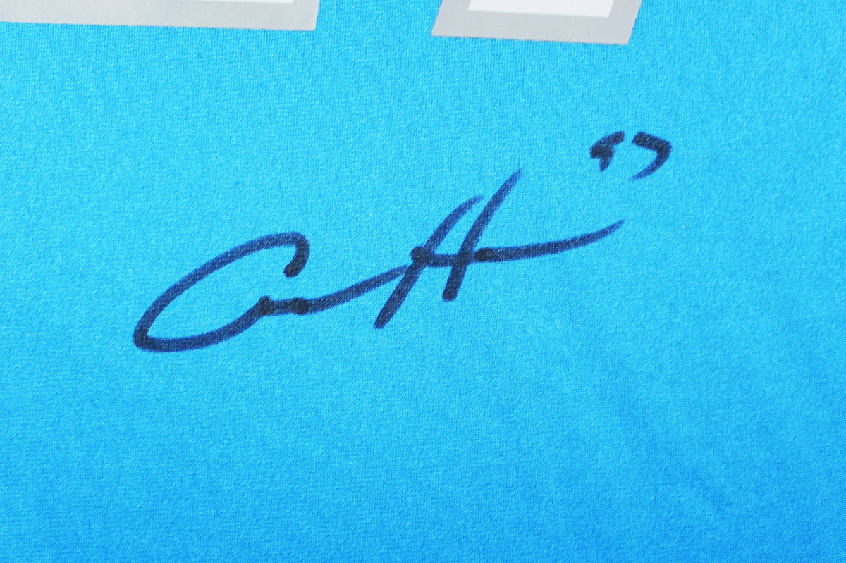 Lions Aidan Hutchinson Authentic Signed Blue Nike Jersey BAS Witnessed