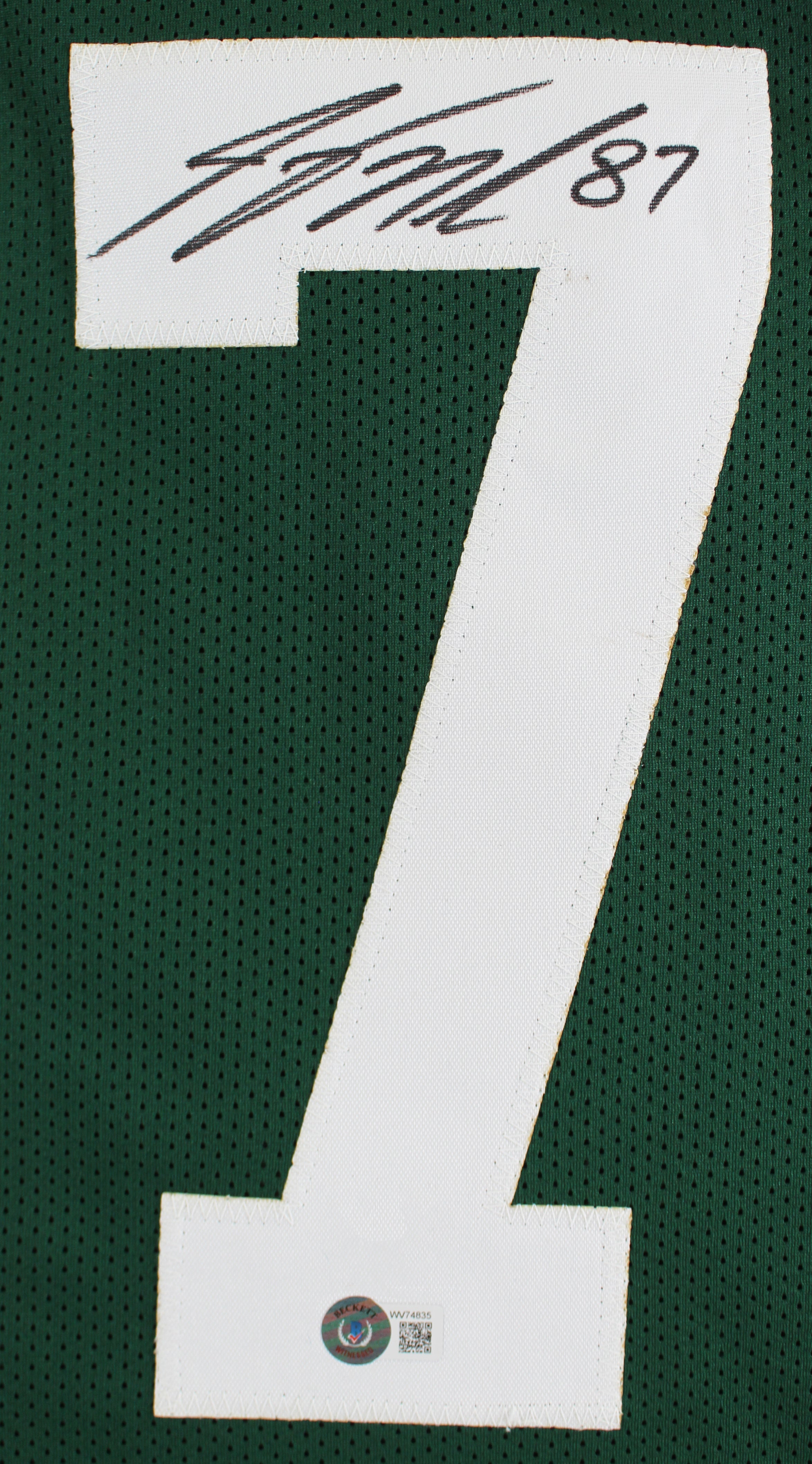 Jordy Nelson Authentic Signed Green Pro Style Jersey Autographed BAS Witnessed