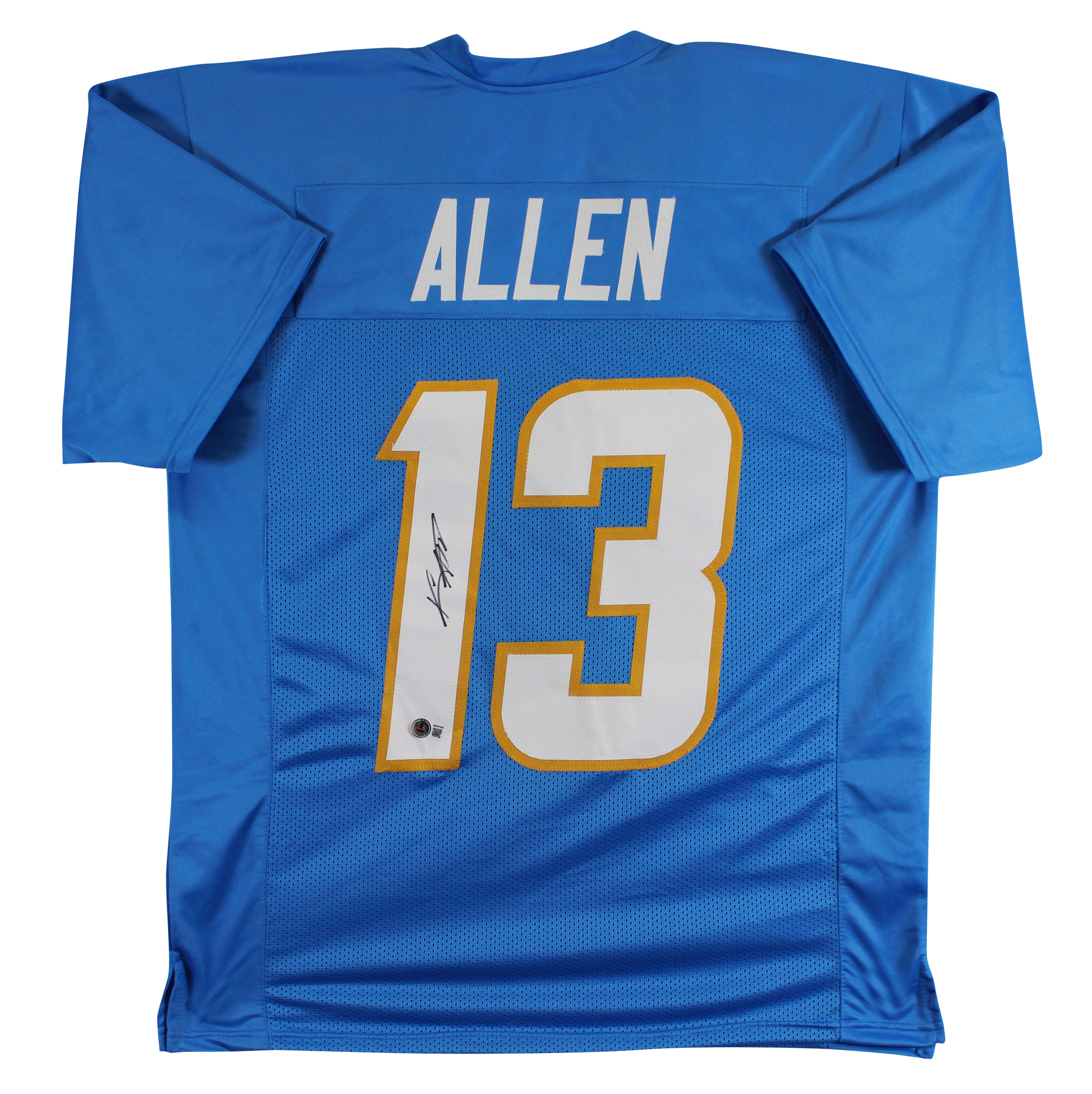Keenan Allen Authentic Signed Powder Blue Pro Style Jersey BAS Witnessed