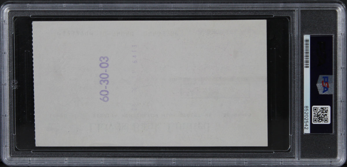 Queen (4) Mercury, May, Deacon, Taylor Signed 1976 Bank Set Of 3 Checks PSA Slab
