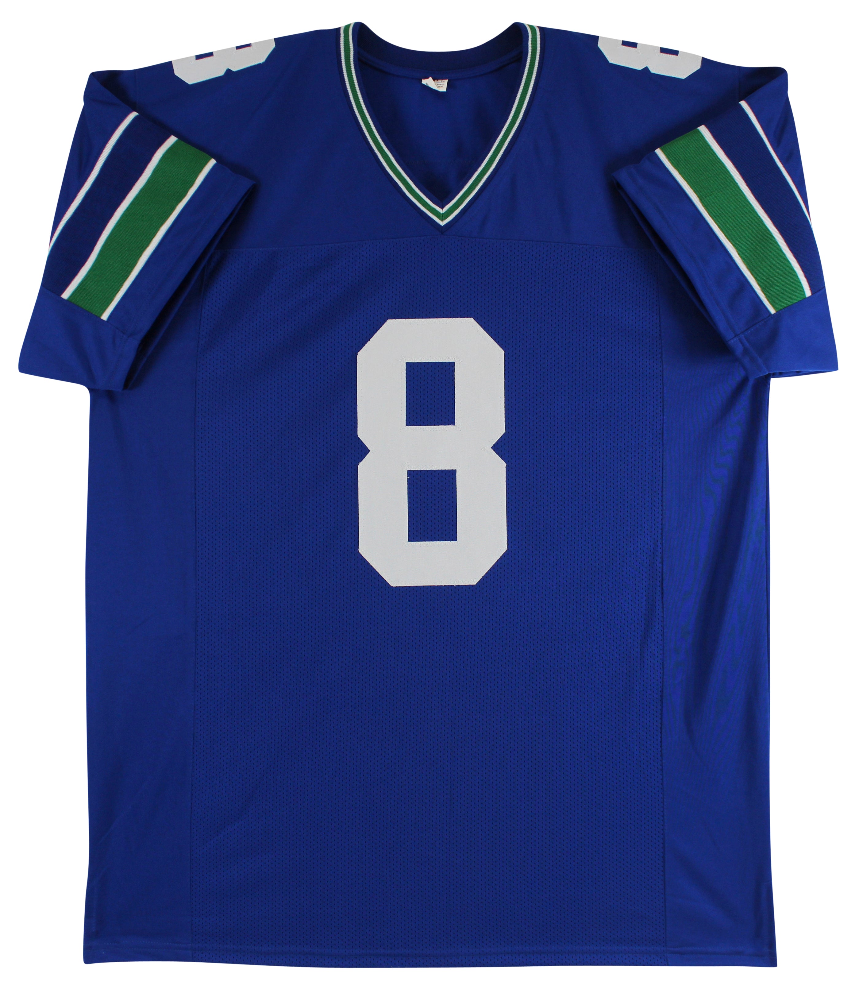 Matt Hasselbeck Authentic Signed Blue Pro Style Jersey Autographed BAS Witnessed