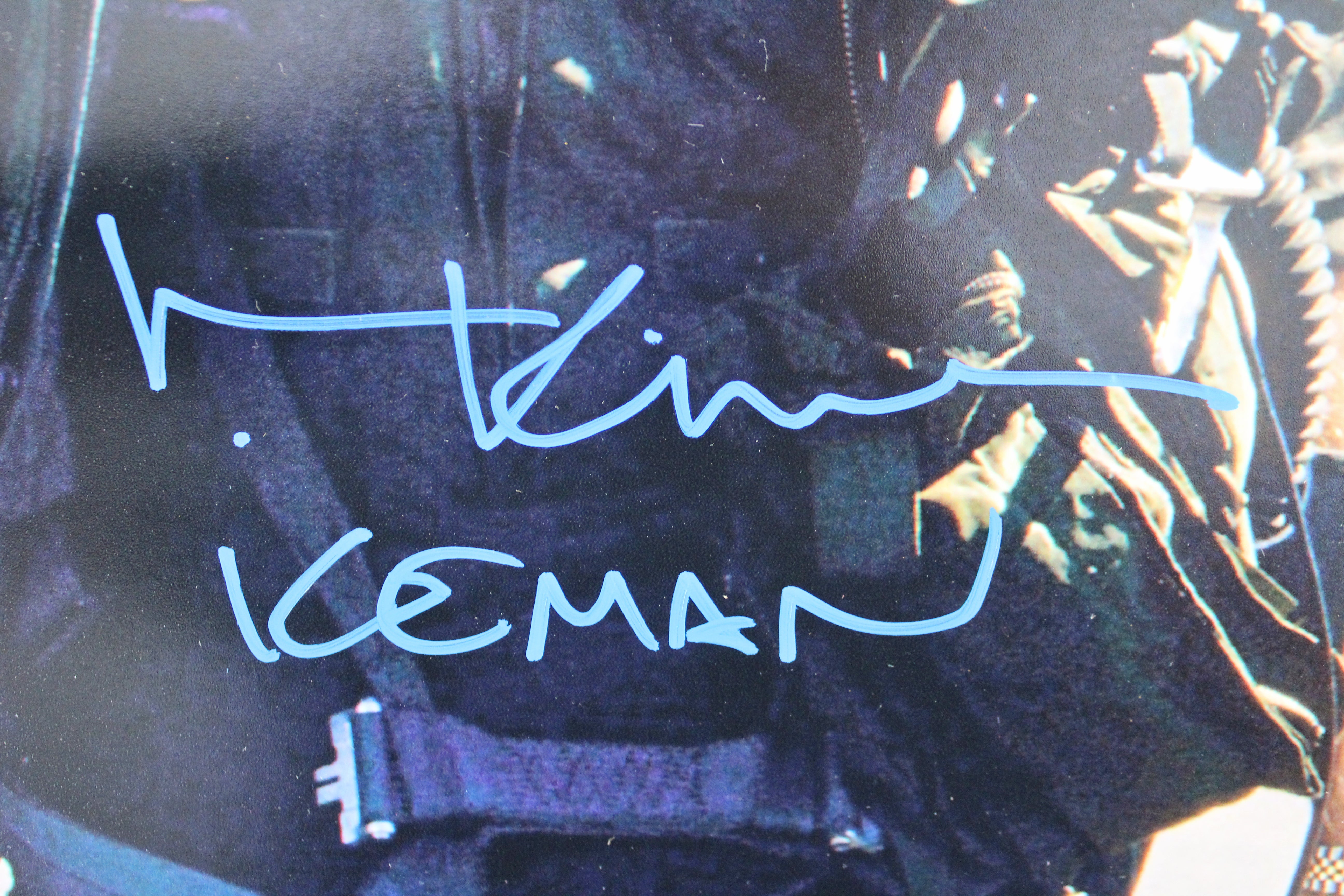 Val Kilmer Top Gun "Iceman" Authentic Signed 16x20 Photo BAS Witnessed