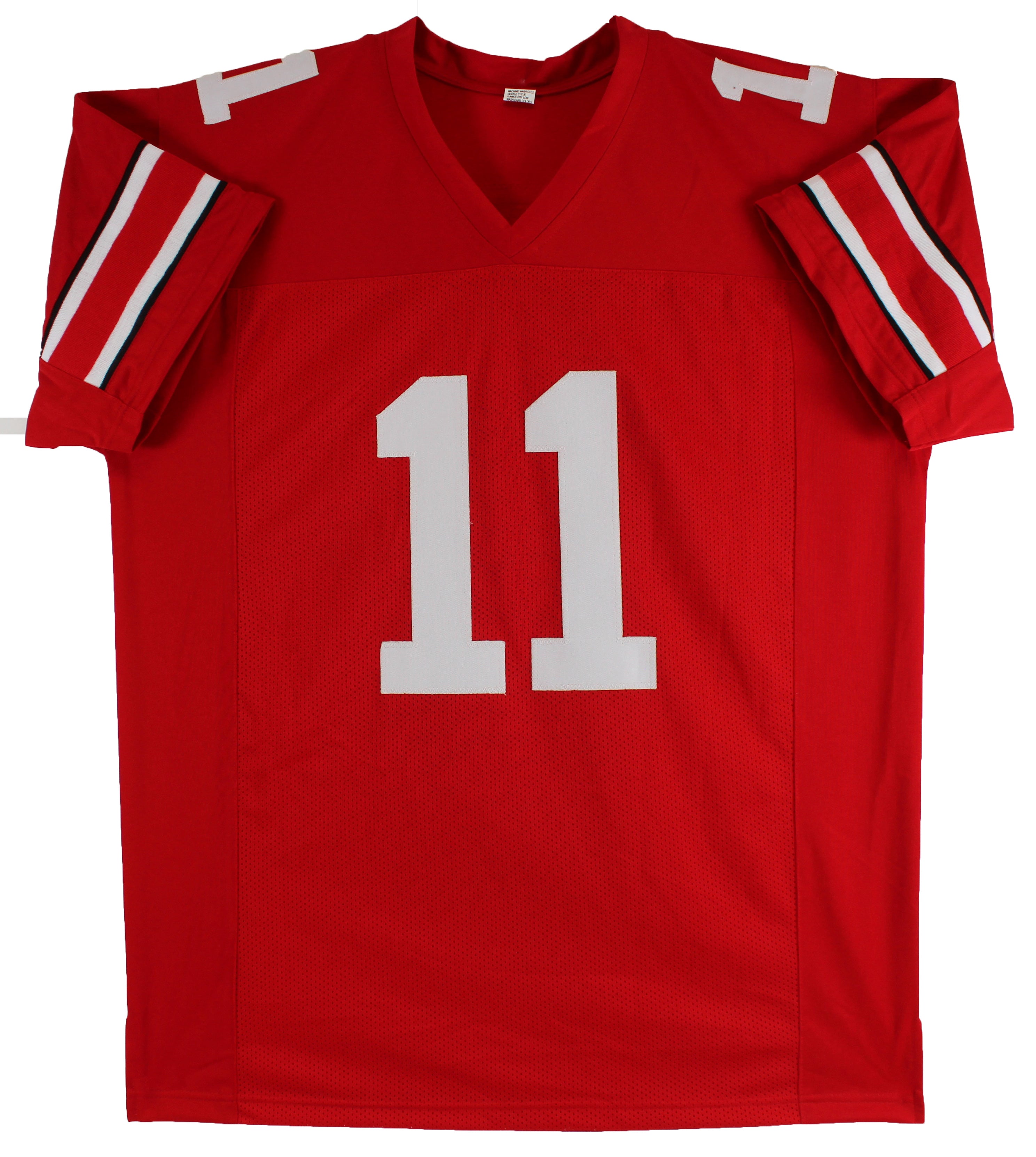 Ohio State Jaxon Smith-Njigba Authentic Signed Red Pro Style Jersey BAS Witness