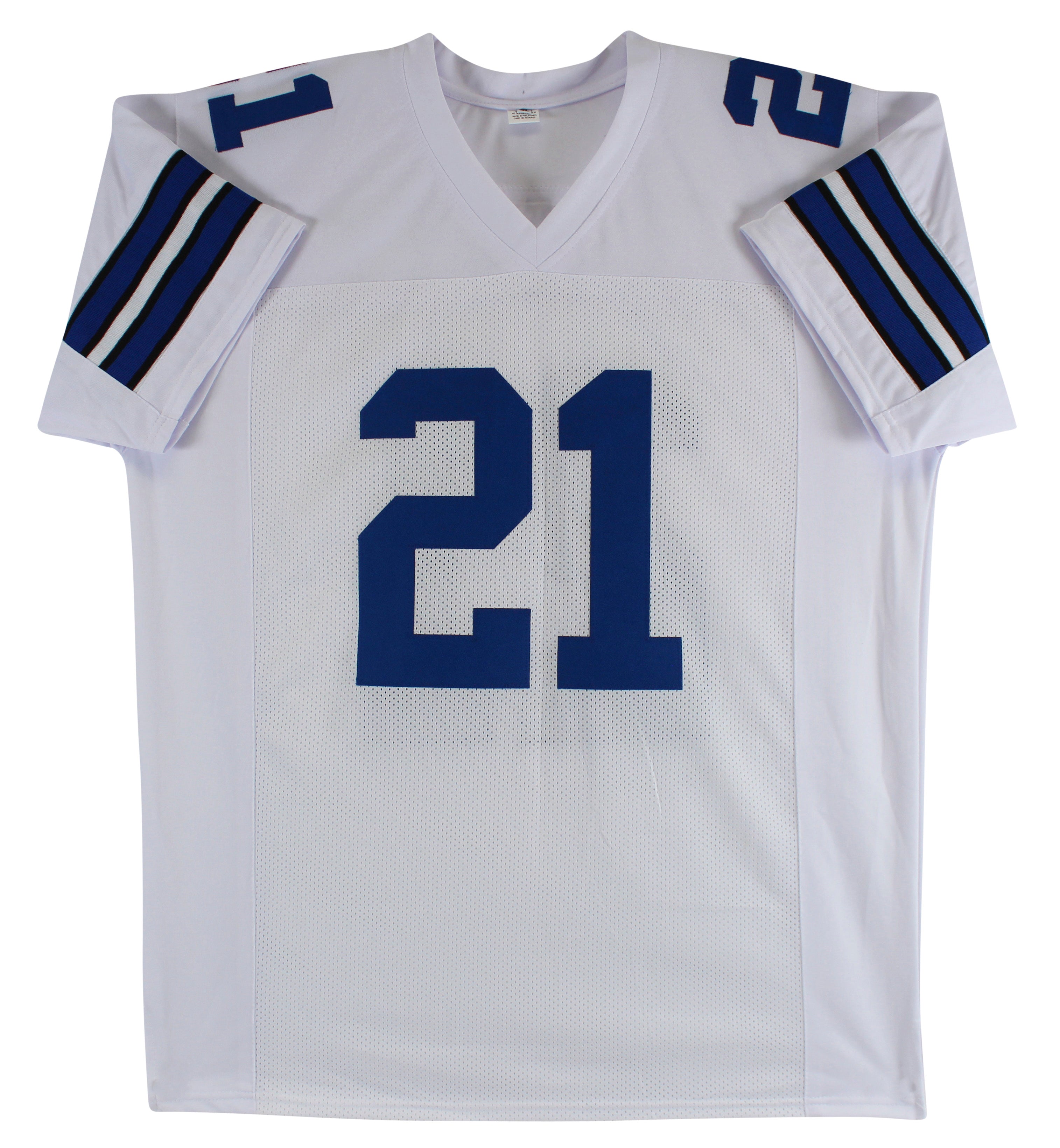 Ezekiel Elliott Authentic Signed White Pro Style Jersey BAS Witnessed