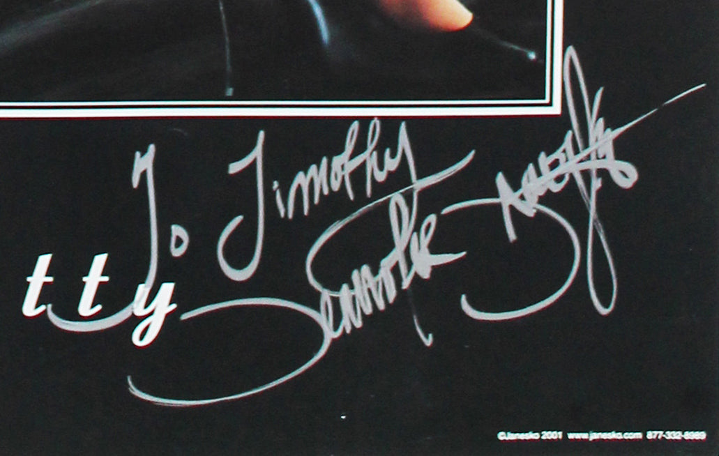Jennifer Janesko Authentic Signed 24x36 Sitting Pretty Poster BAS #BA74098