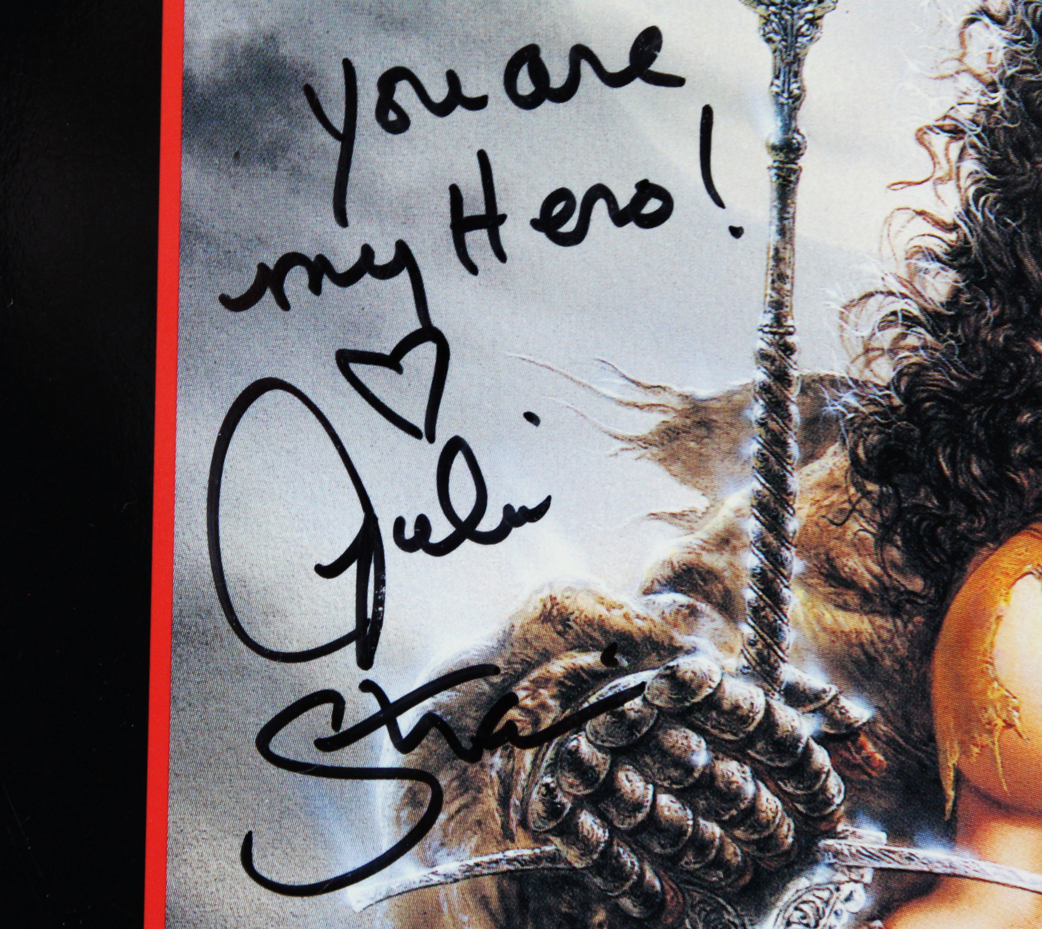 Julie Strain Authentic Signed 1998 Heavy Metal Calendar BAS #BA74089
