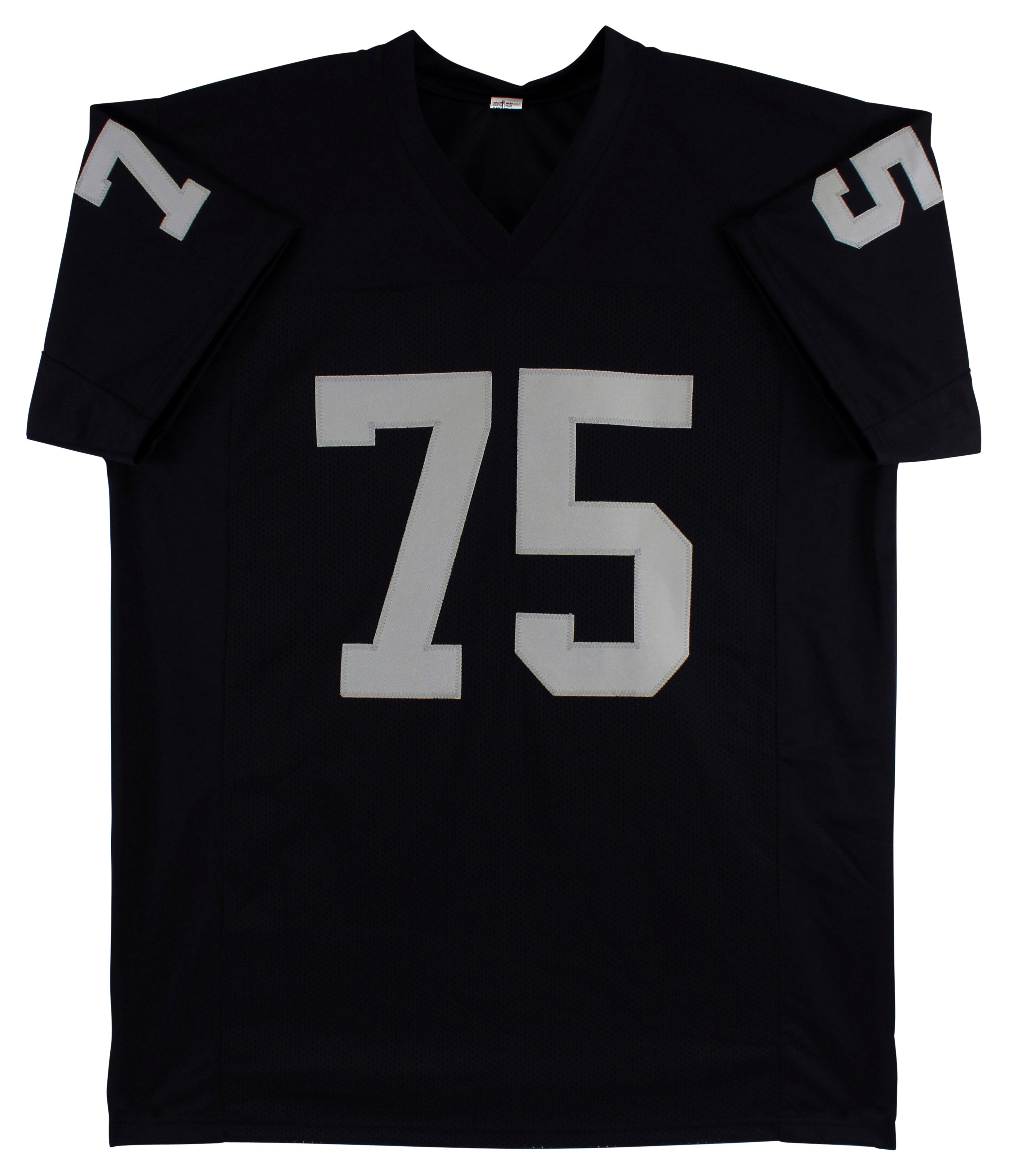Howie Long "HOF 00" Authentic Signed Black Pro Style Jersey BAS Witnessed