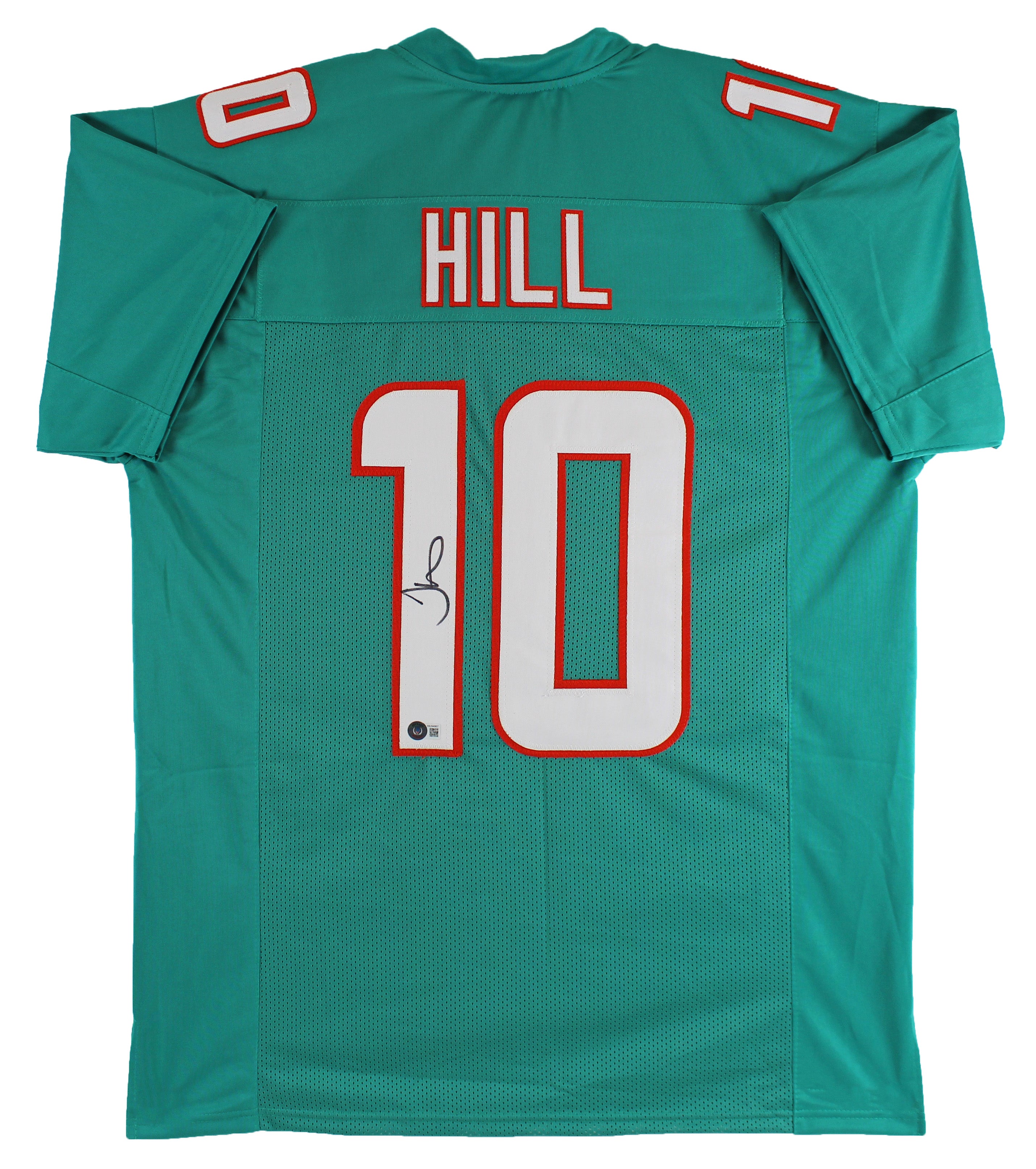 Tyreek Hill Authentic Signed Teal Pro Style Jersey Autographed BAS Witnessed HOLIDAY DOORBUSTER