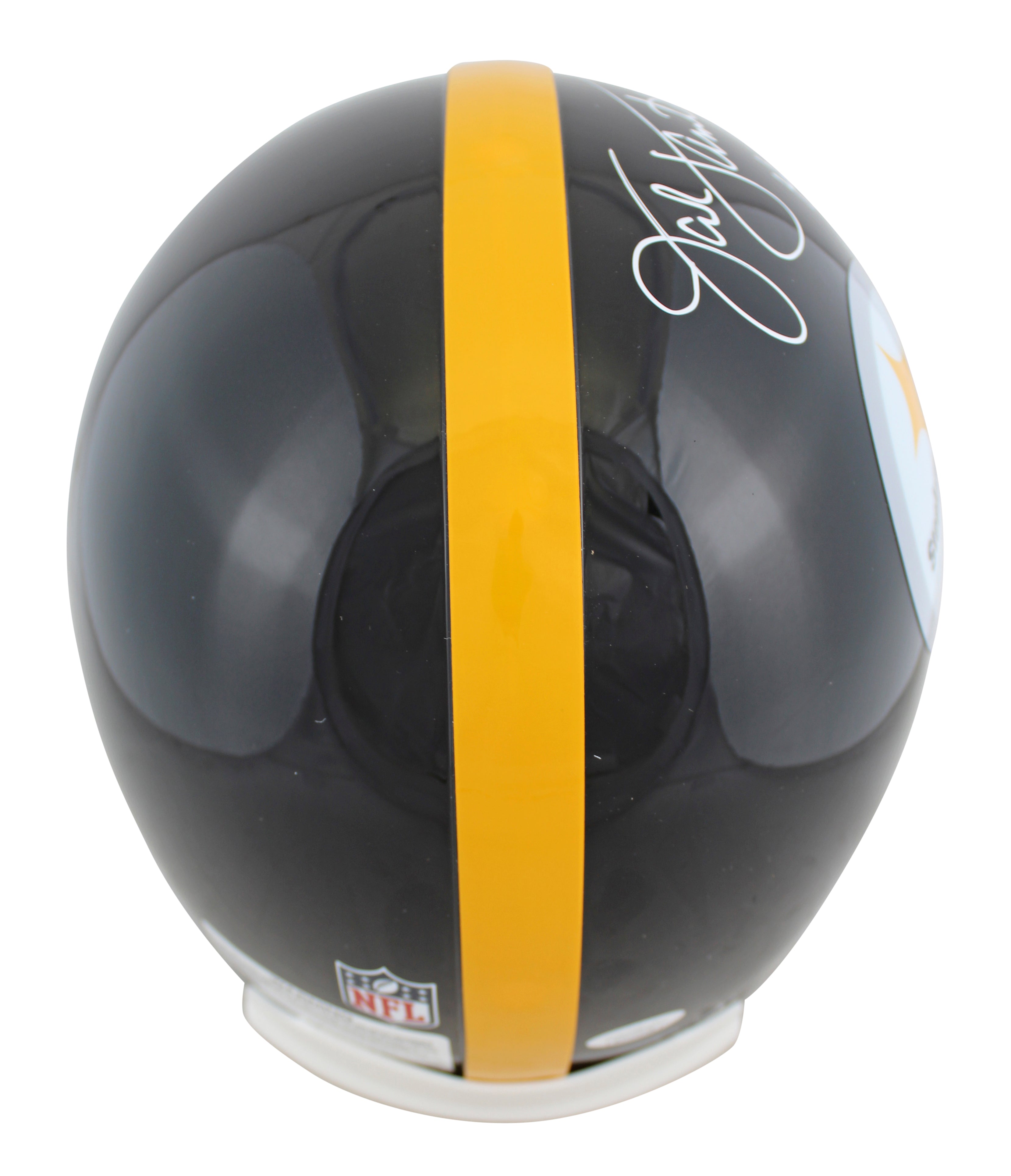 Steelers Jack Lambert "HOF 90" Signed Full Size Proline Helmet JSA Witness