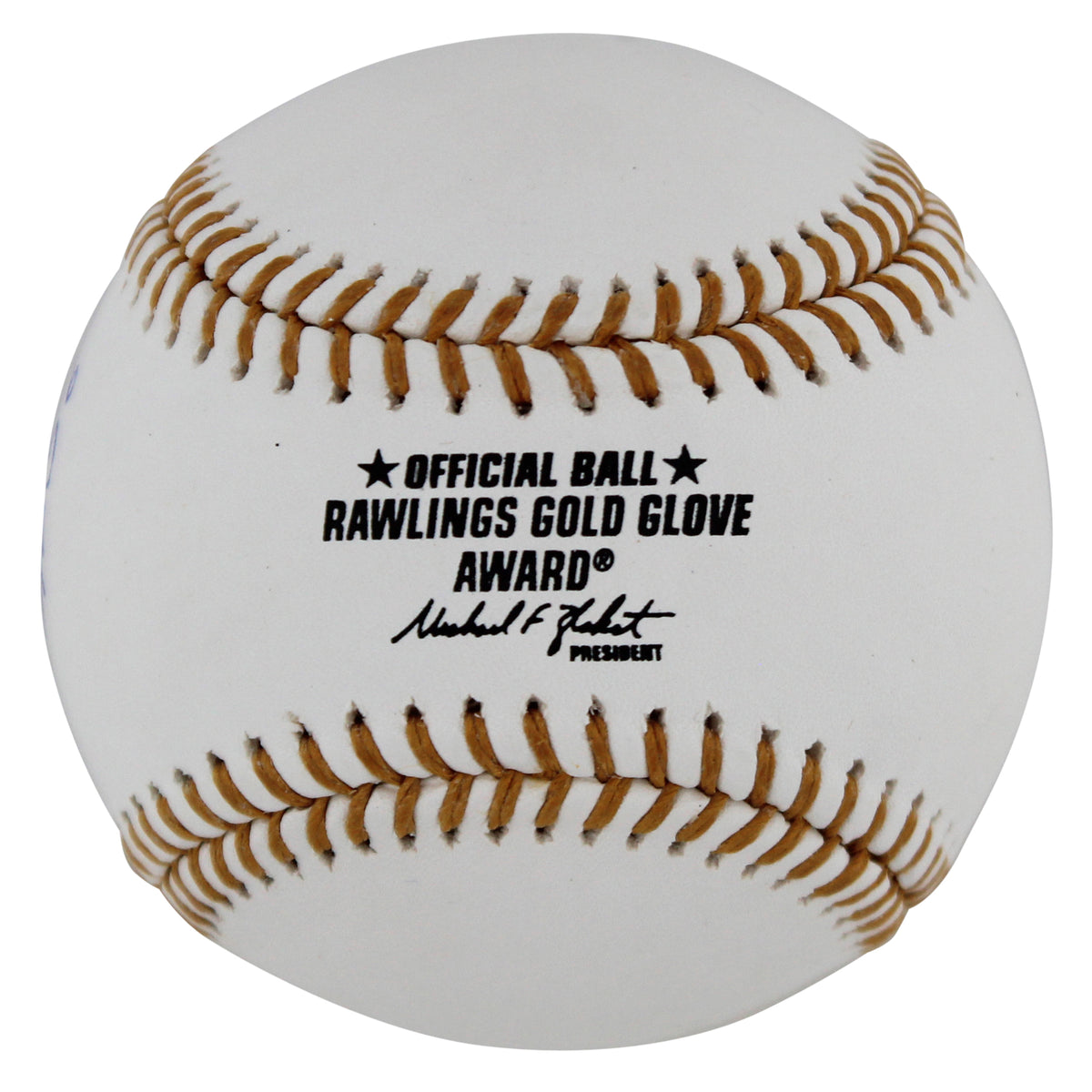 Reds Pete Rose Signed Rawlings Gold Glove Logo Oml Baseball BAS Witnessed