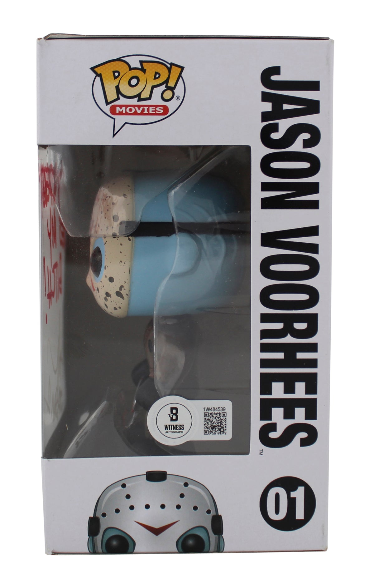Ari Lehman "F Freddy" Signed Funko Pop Vinyl Figure w/ White Sig BAS Witnessed