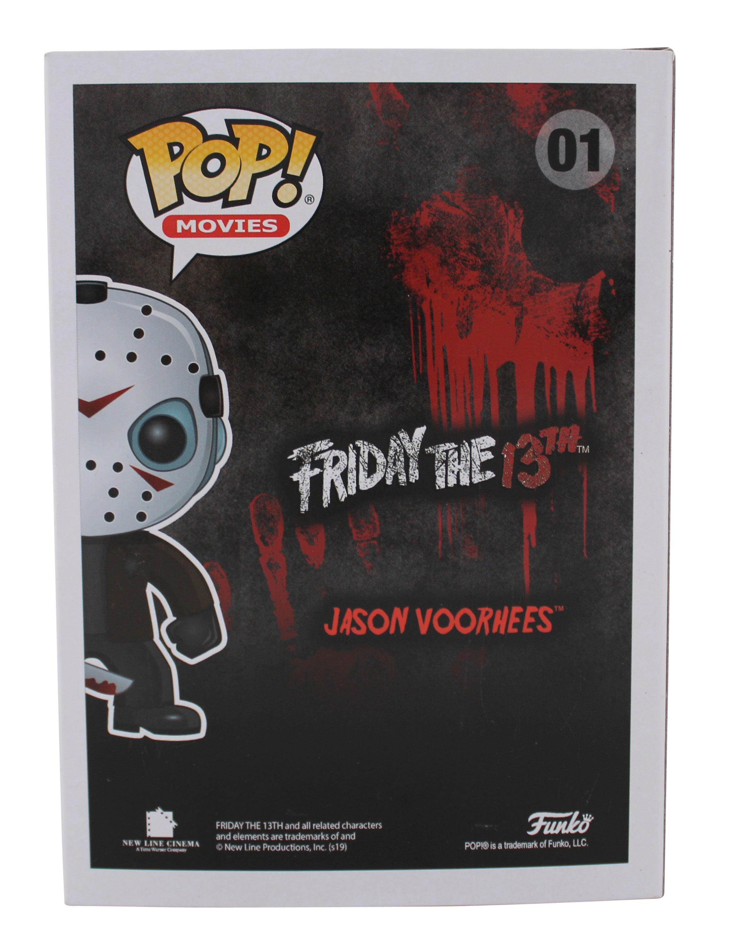 Ari Lehman "First F'n Jason" Signed Funko Pop Vinyl Figure w/ Yellow Sig BAS Wit