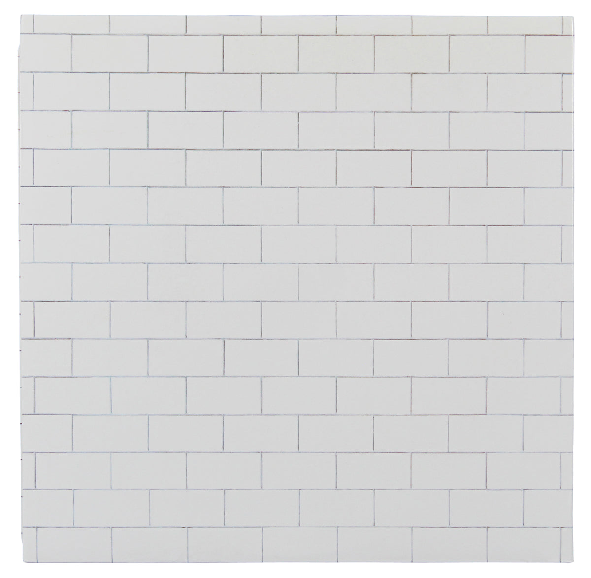Roger Waters Pink Floyd Signed The Wall Album Cover W/ Vinyl BAS #A09487