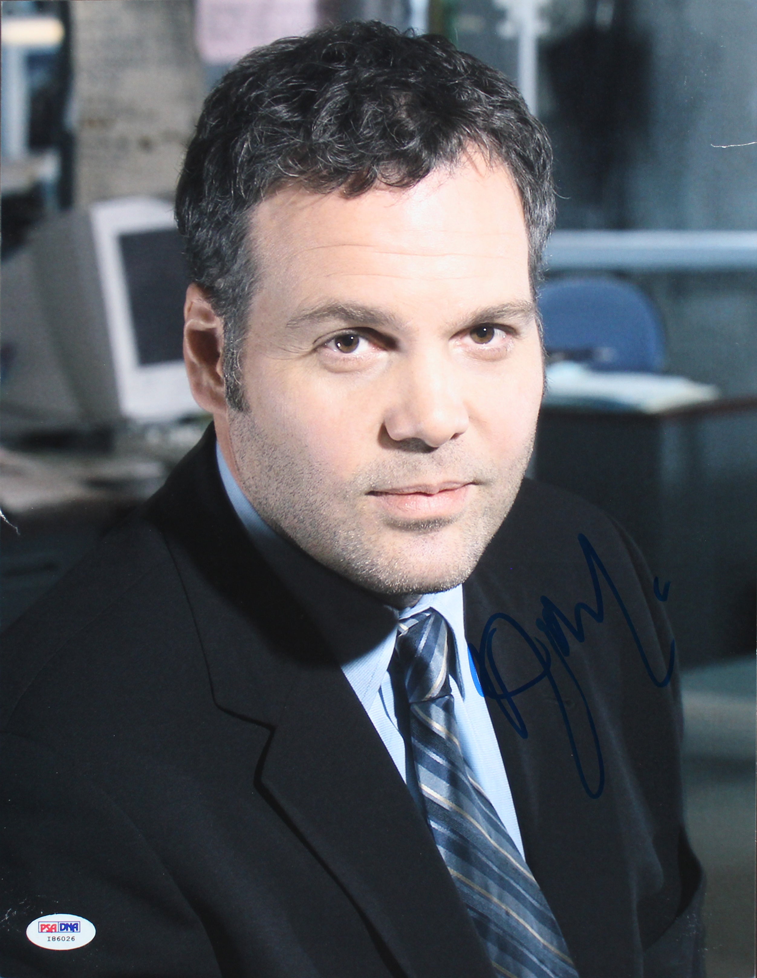 Vincent D'Onofrio Law & Order Authentic Signed 11x14 Photo PSA/DNA #I86026