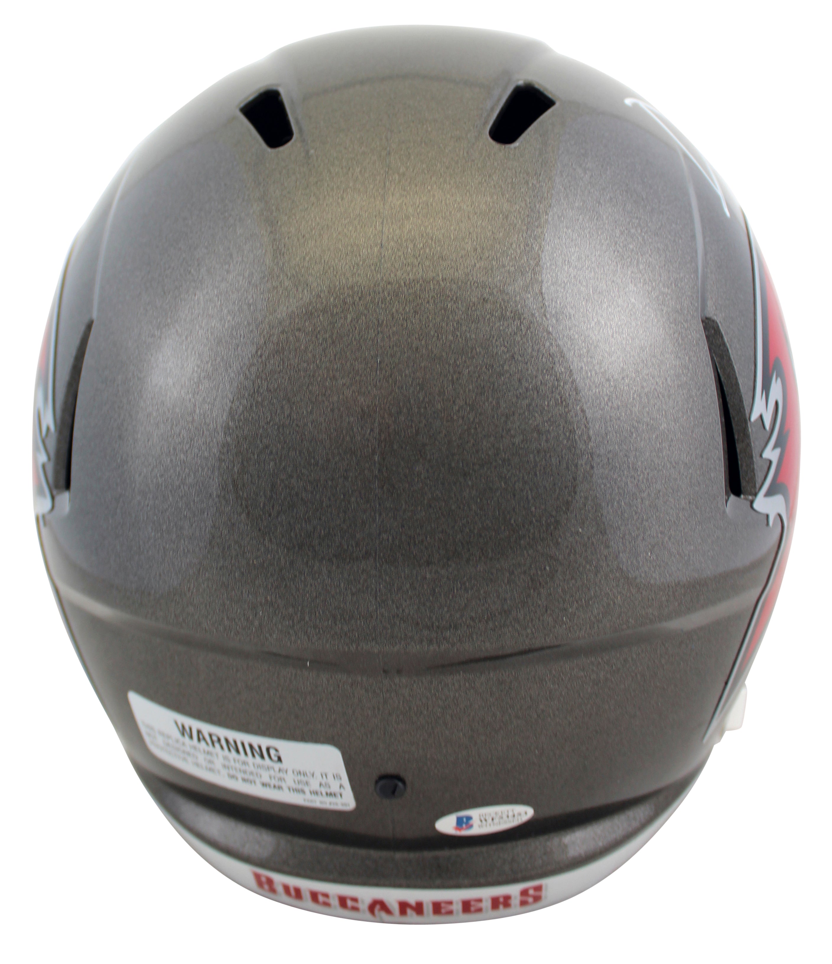 Buccaneers Devin White Authentic Signed Full Size Speed Rep Helmet BAS Witnessed