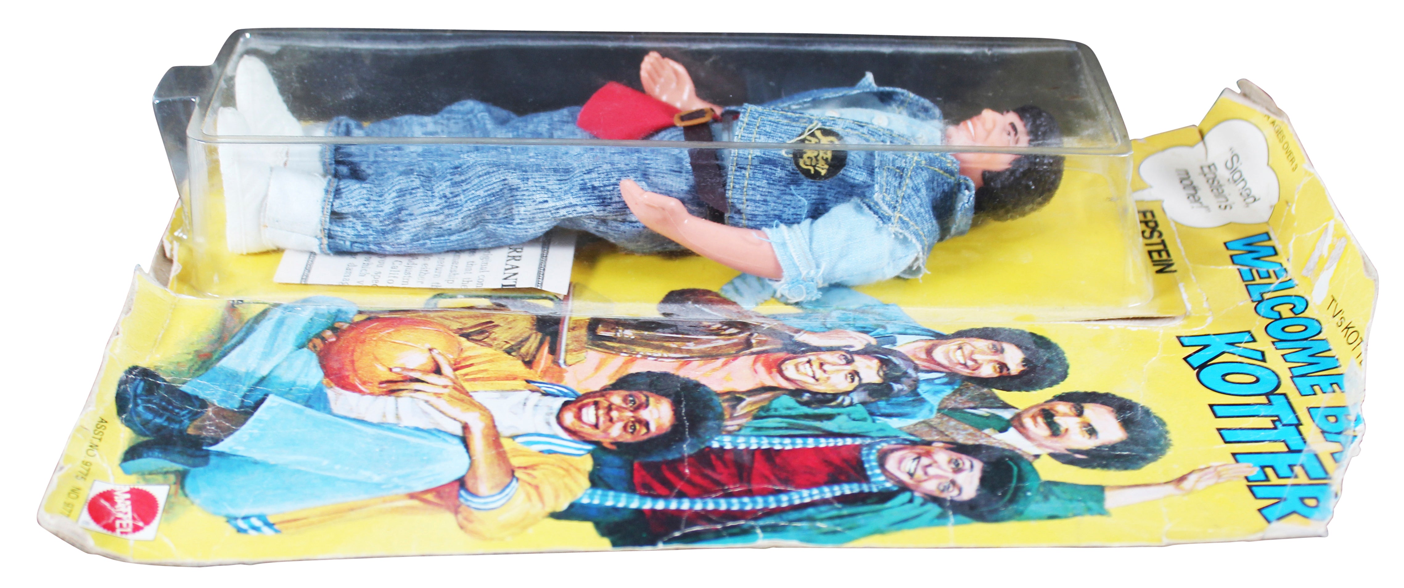 Welcome Back, Kotter Epstein Mattel 9 Inch Action Figure Un-signed
