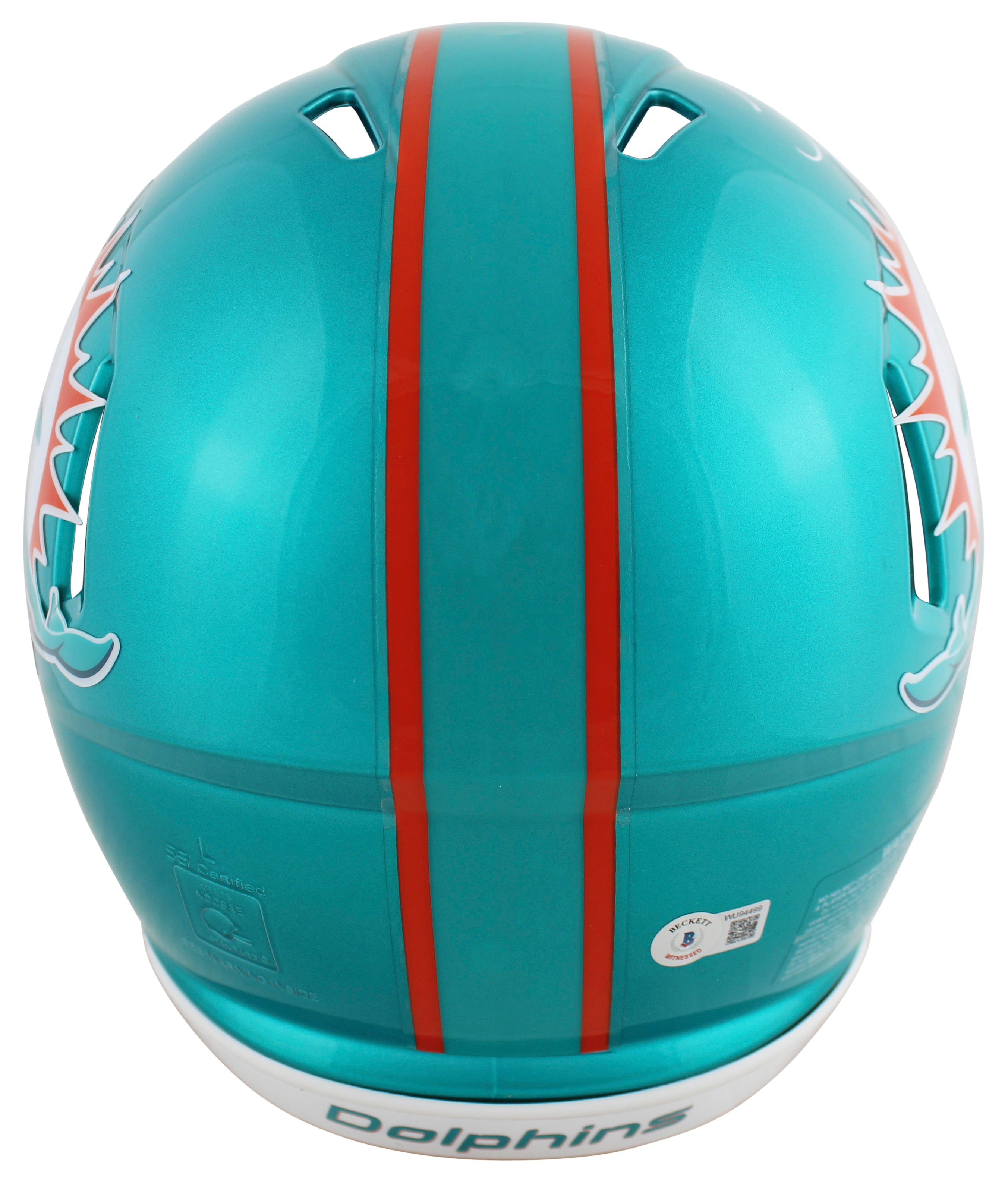 Dolphins Tyreek Hill Signed Flash Full Size Speed Proline Helmet BAS Witnessed