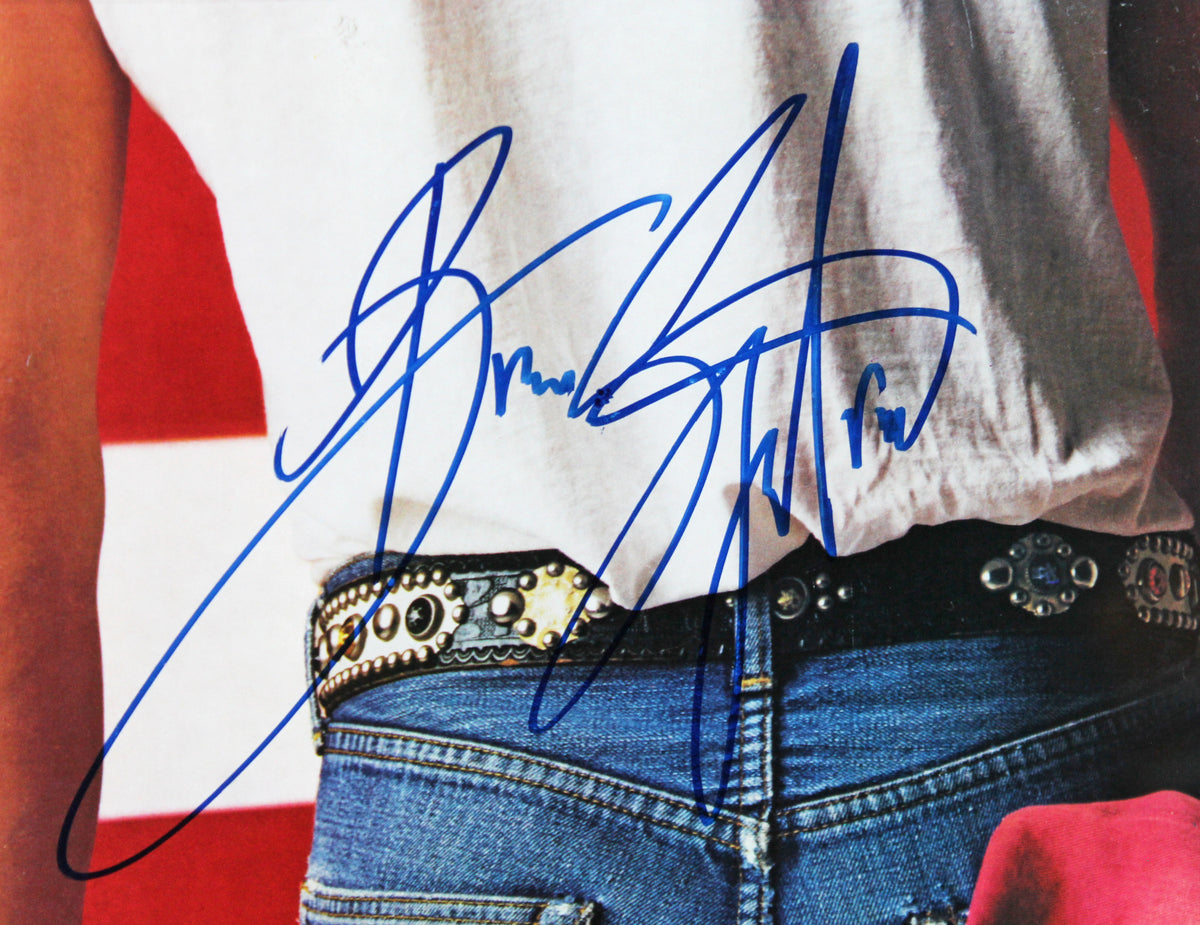 Bruce Springsteen Signed & Framed Born In The USA Album Cover PSA/DNA #V06669