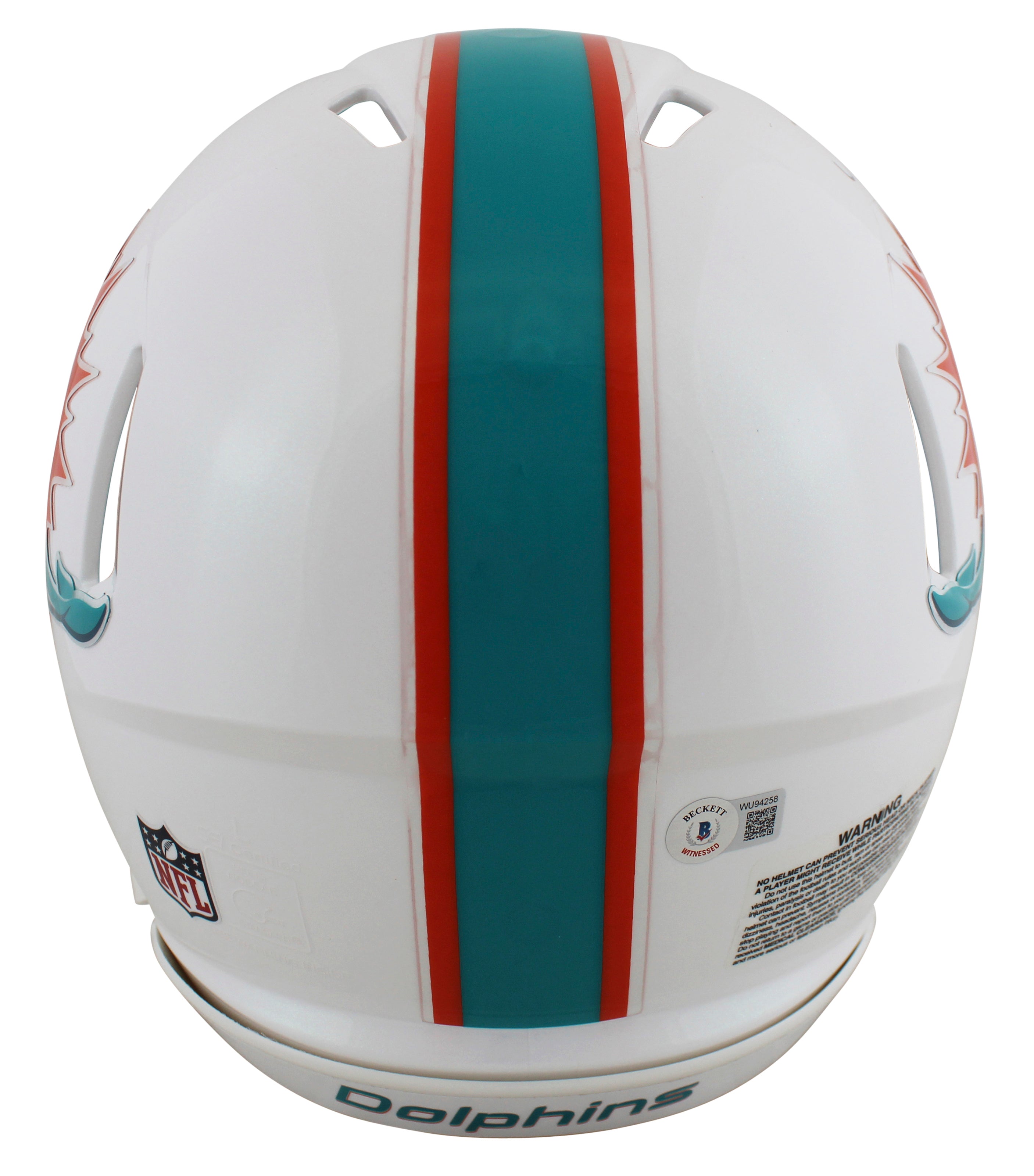 Dolphins Tyreek Hill Signed Full Size Speed Proline Helmet BAS Witnessed
