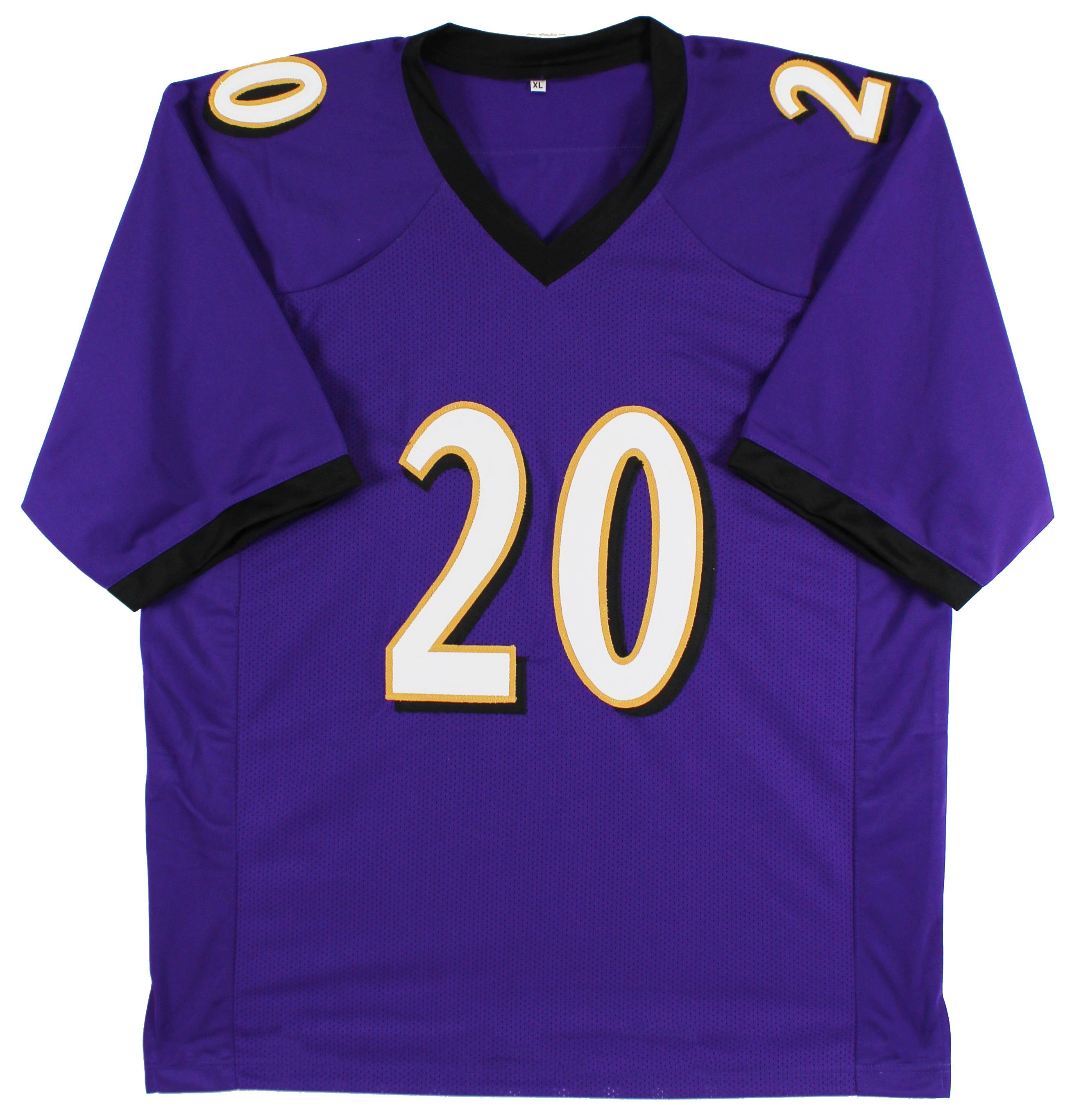 Ed Reed Authentic Signed Purple Pro Style Jersey Autographed BAS Witnessed