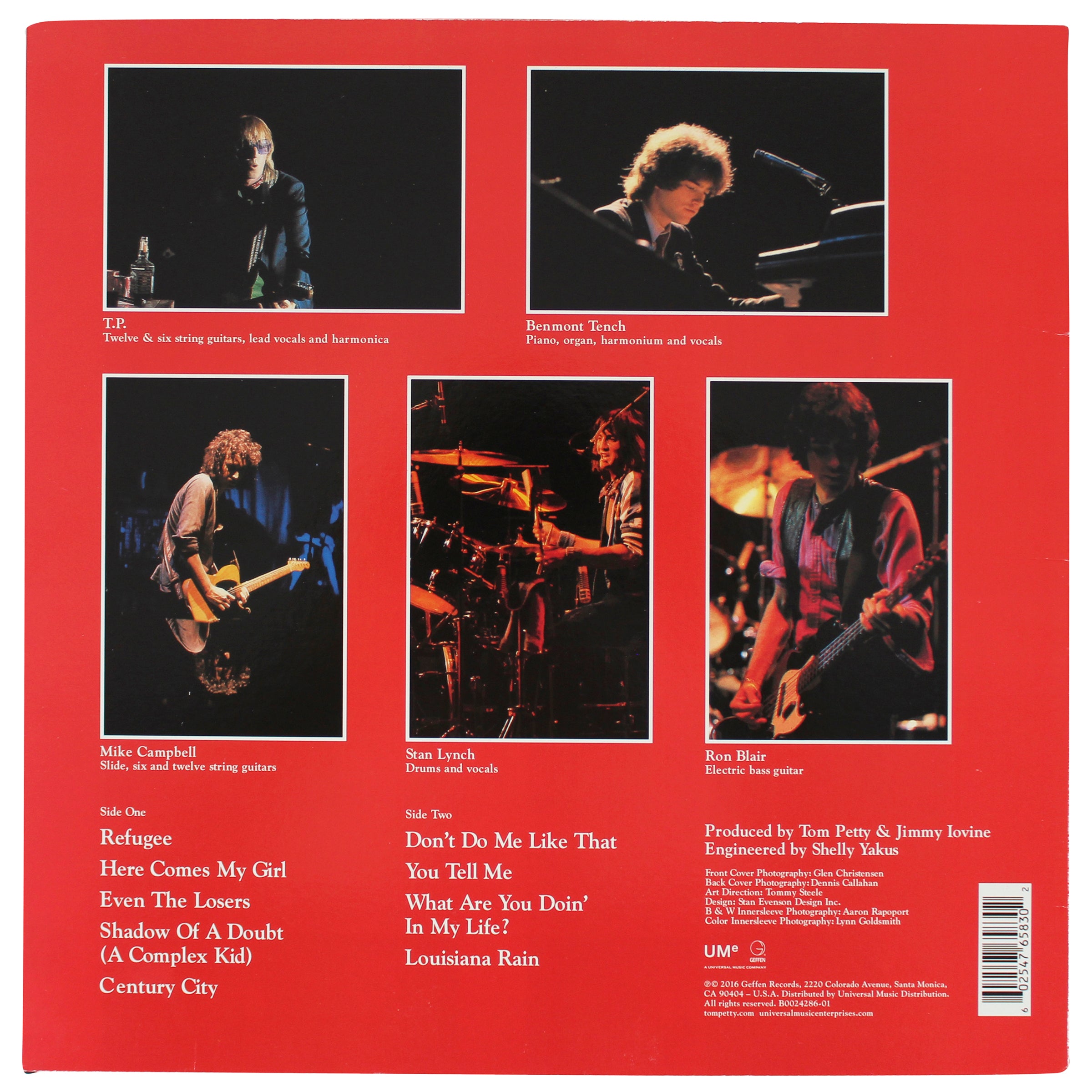 Tom Petty Authentic Signed Damn The Torpedoes Album Cover BAS #C65364