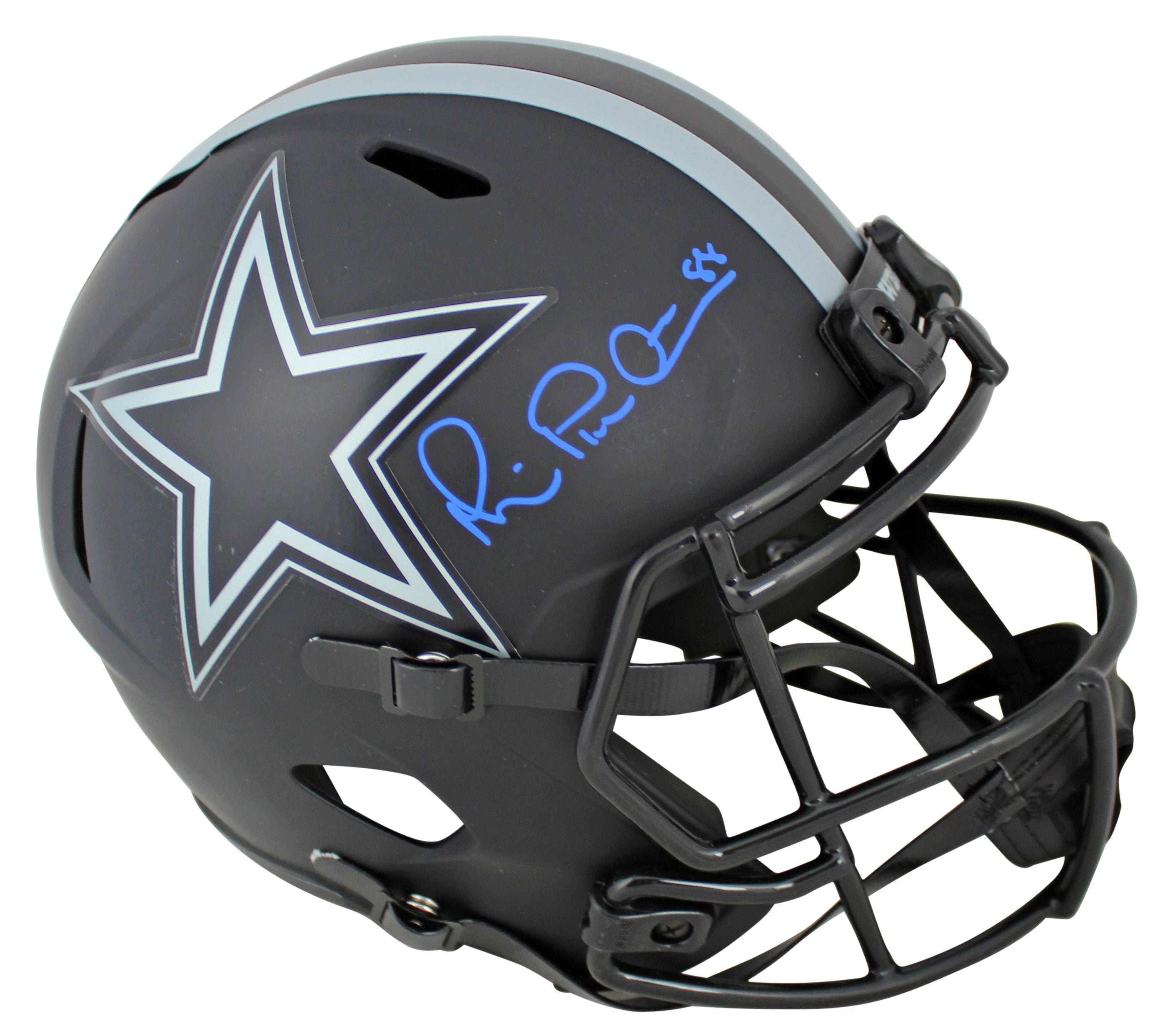 Cowboys Michael Irvin Authentic Signed Eclipse Full Size Speed Rep Helmet BAS