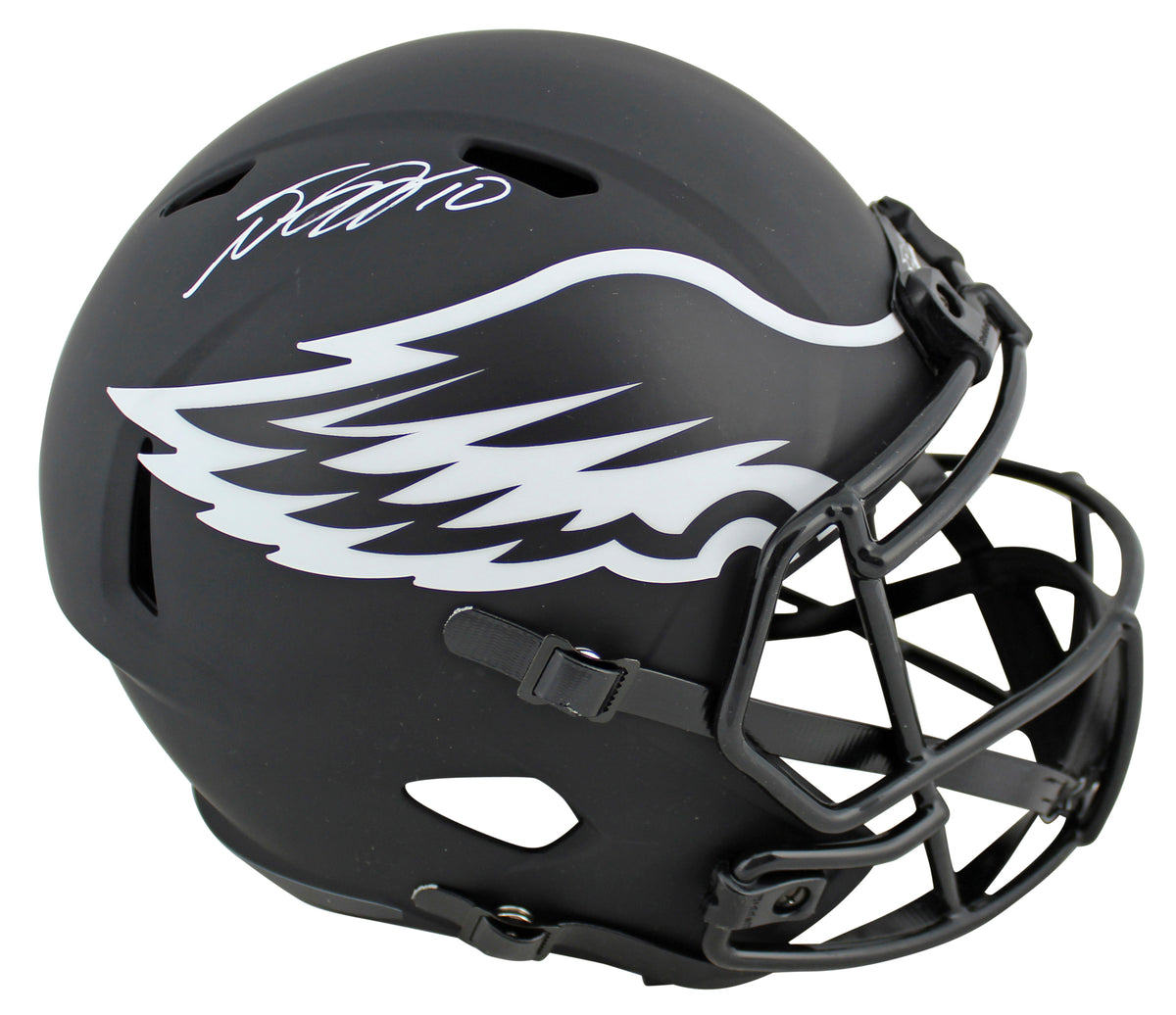 Eagles Desean Jackson Signed Eclipse Full Size Speed Rep Helmet JSA Witness