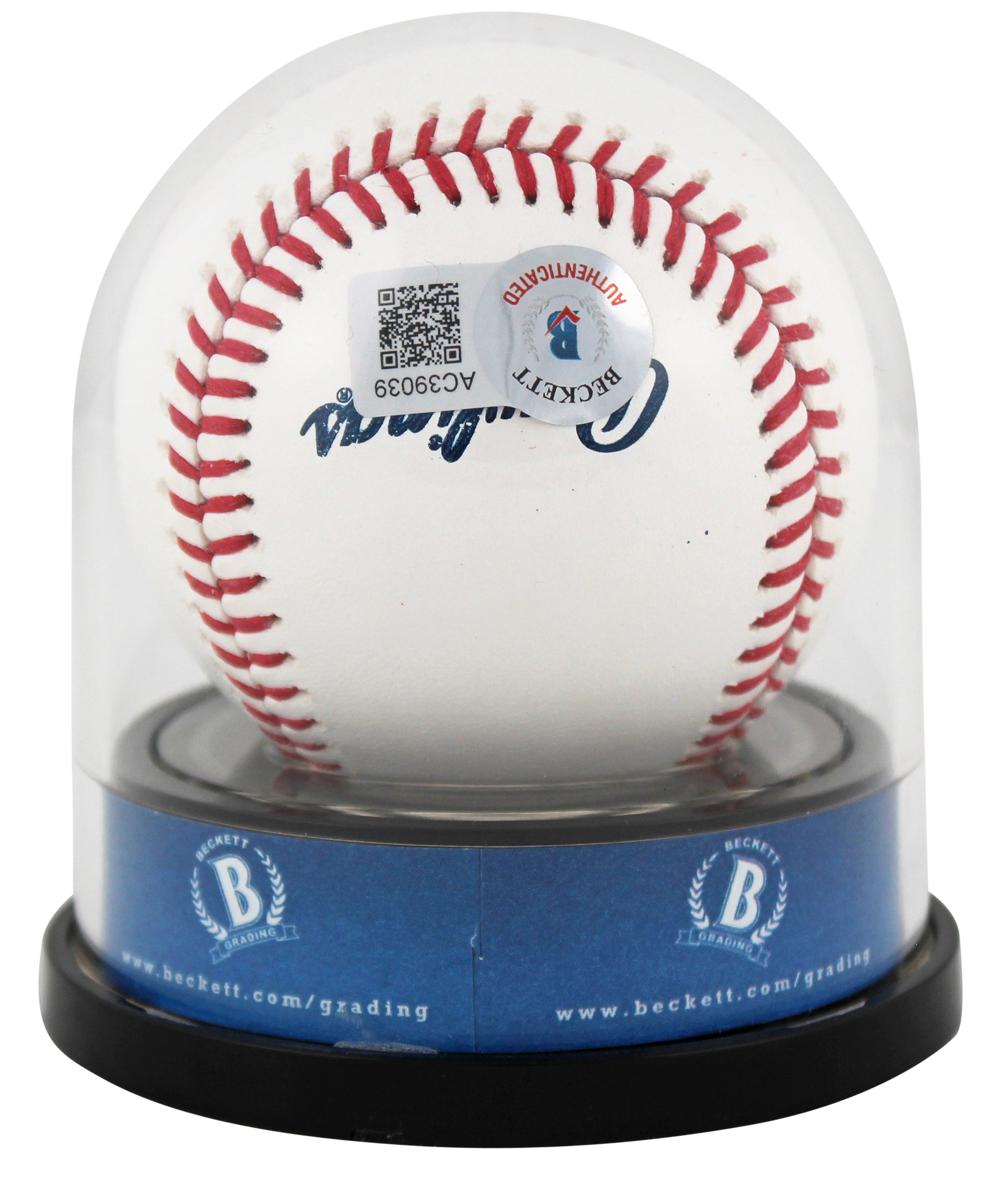 Mariners Ken Griffey Jr. "HOF 16" Signed HOF Logo Oml Baseball Auto 10! BAS 2