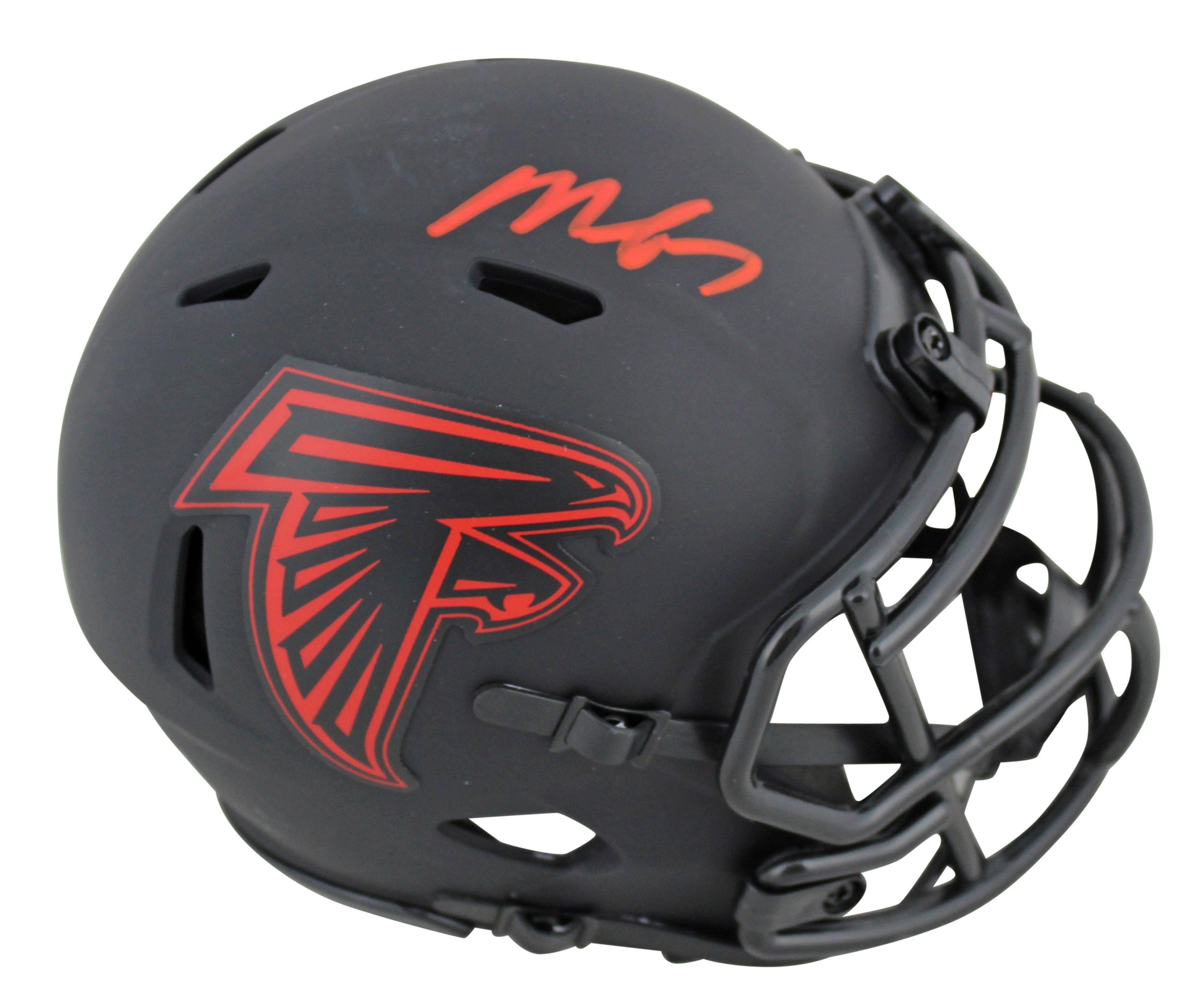 Falcons Michael Vick Signed Eclipse Speed Mini Helmet Autographed JSA Witness