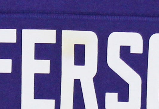 Vikings Justin Jefferson Signed Purple Nike Game Framed Jersey BAS Witnessed