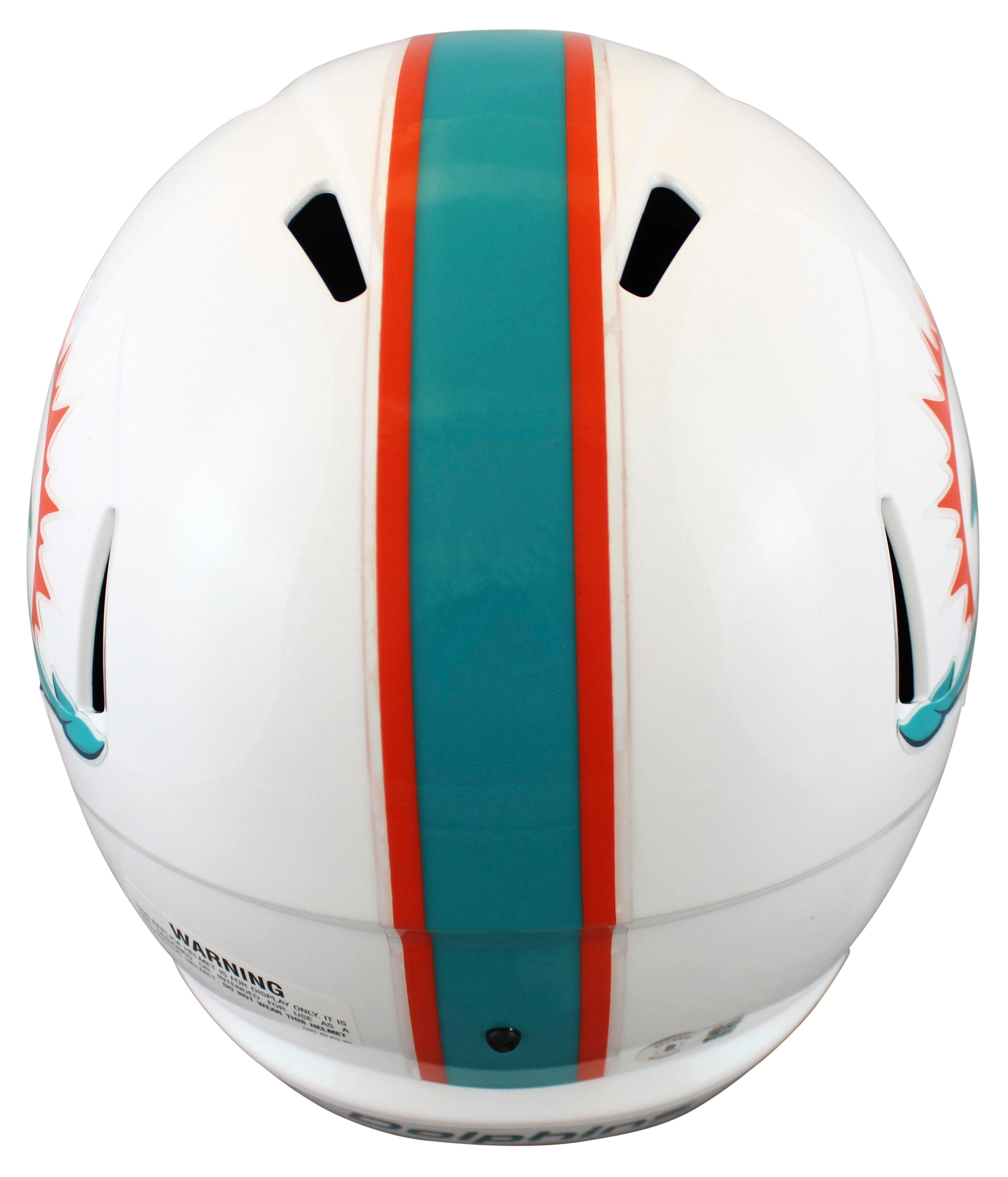 Dolphins Zach Thomas Authentic Signed Full Size Speed Rep Helmet BAS Witnessed