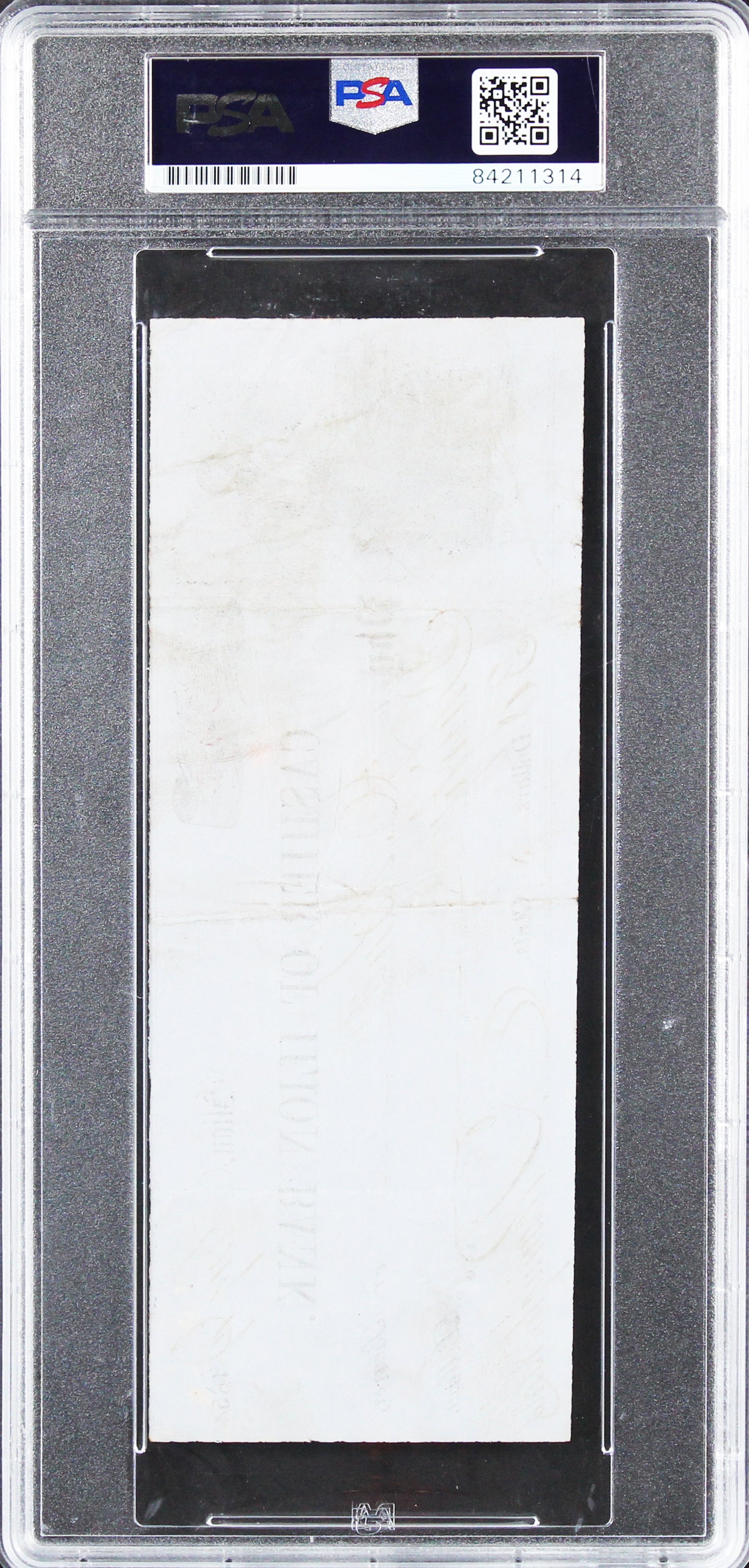 Eliphalet Remington Authentic Signed 1854 Ilion Bank Check PSA/DNA Slabbed