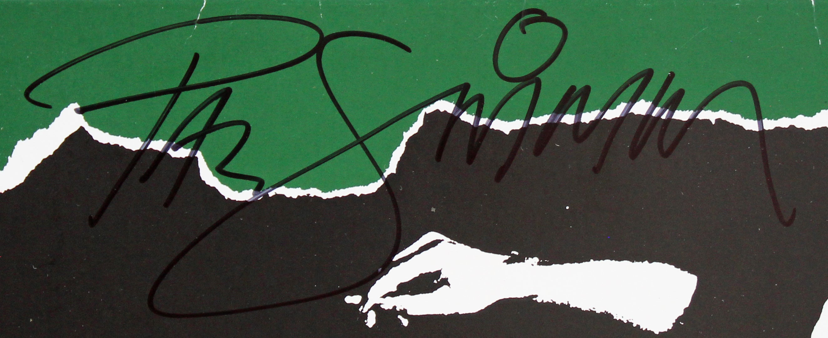 The Clash (3) Jones, Simmon, & Headon Signed Self Titled Album Cover BAS #A54019