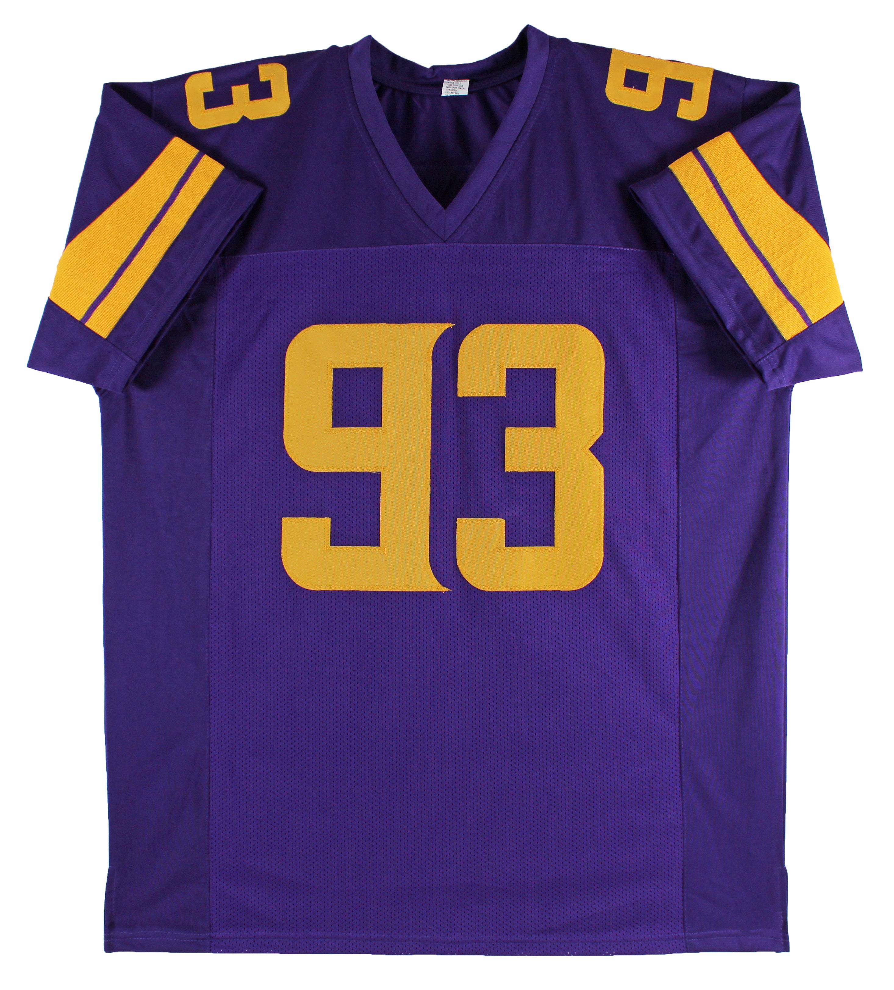 Patrick Jones Authentic Signed Purple Color Rush Pro Style Jersey BAS Witnessed