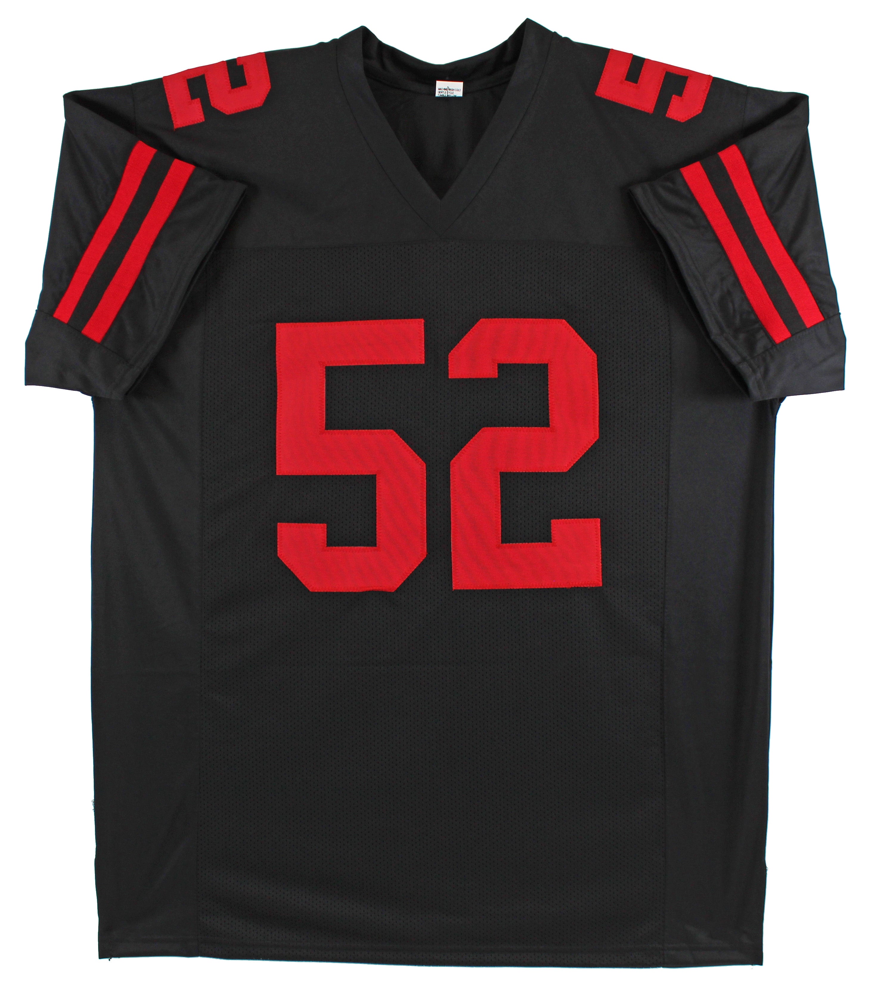 Patrick Willis Authentic Signed Black Pro Style Jersey Autographed BAS Witnessed