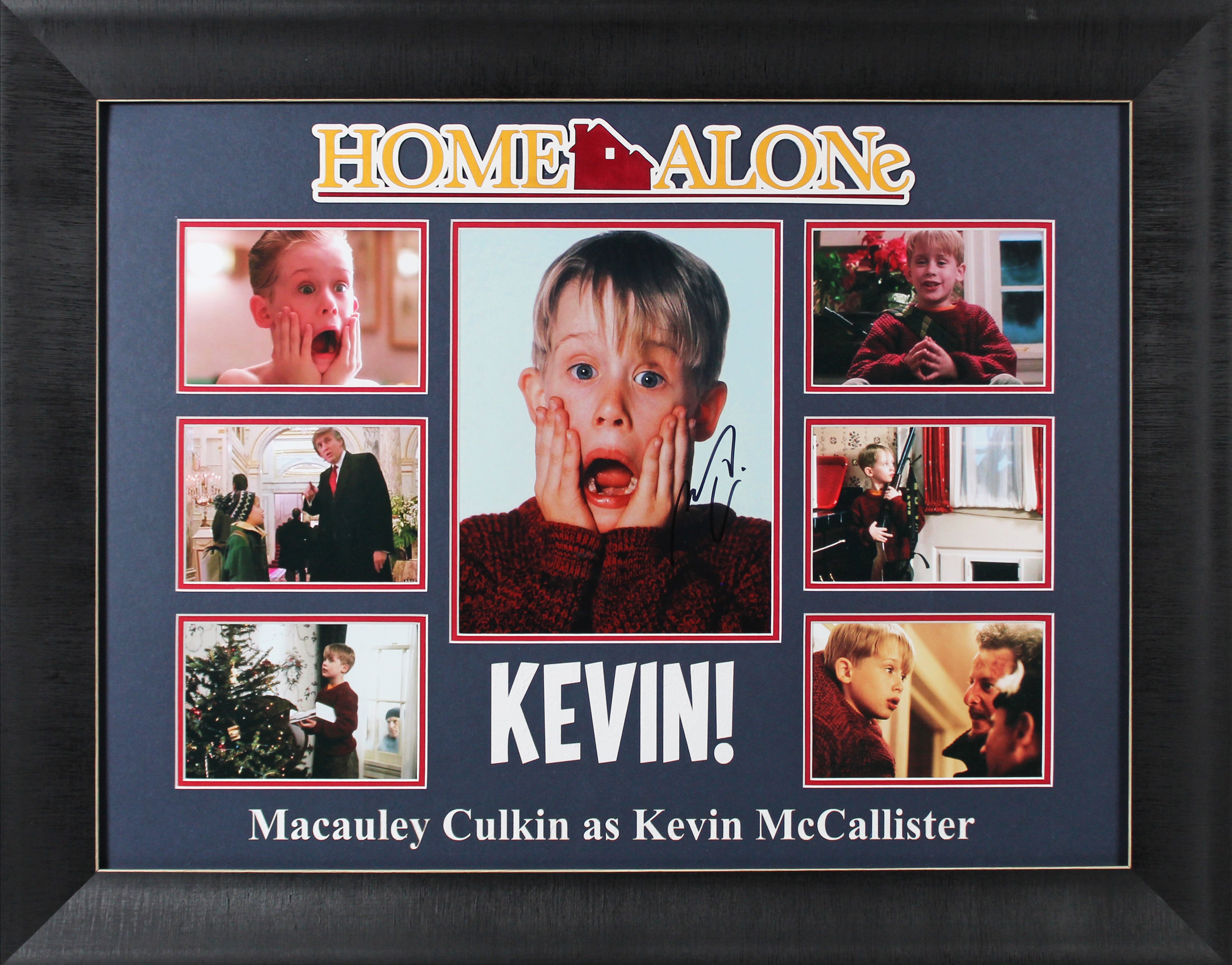 Macaulay Culkin Home Alone Authentic Signed 8x10 Framed Photo JSA #YY67019
