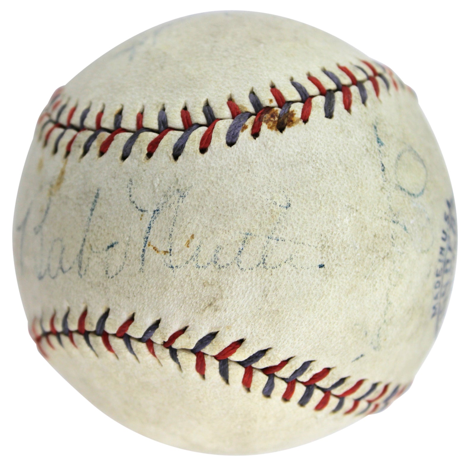Yankees Babe Ruth & Lou Gehrig Signed Harridge Oal Baseball JSA & PSA #V03569